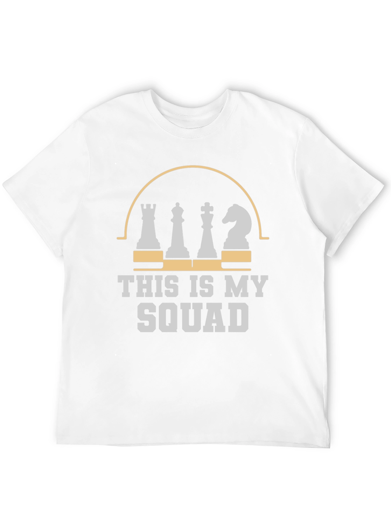 Black Chess Squad T-Shirt - Unique Design view 12