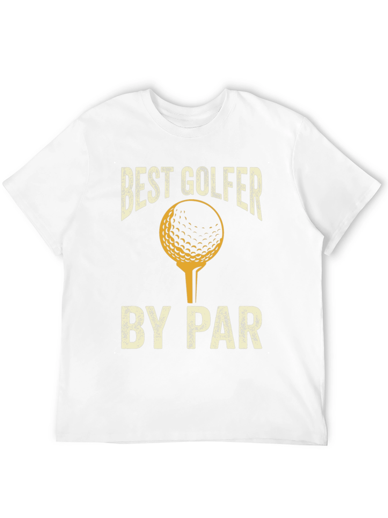 Black Best Golfer by Par T-Shirt Golf Tee view 12