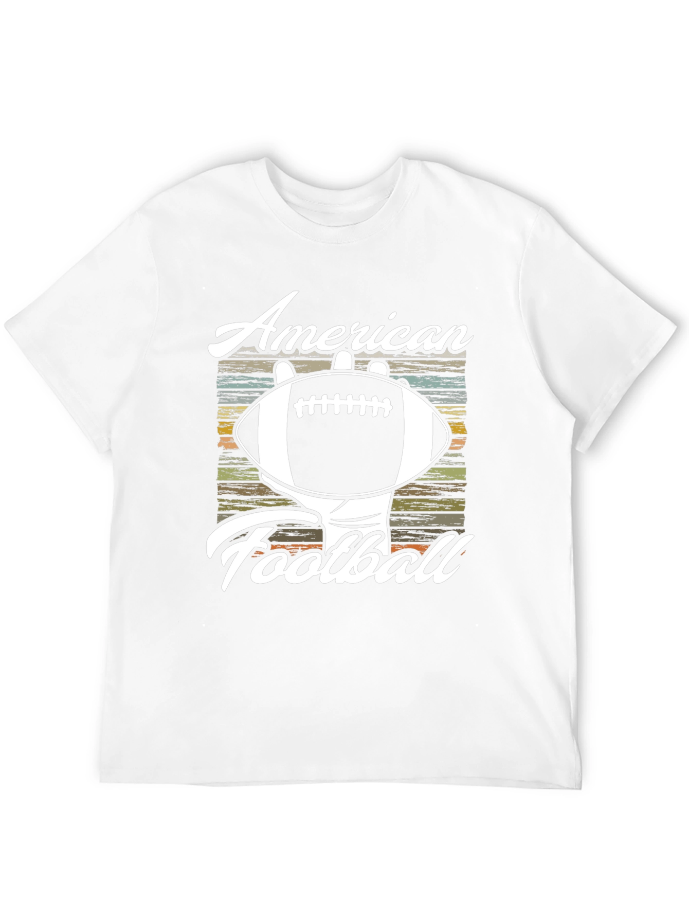 Black American Football Graphic Tee view 12