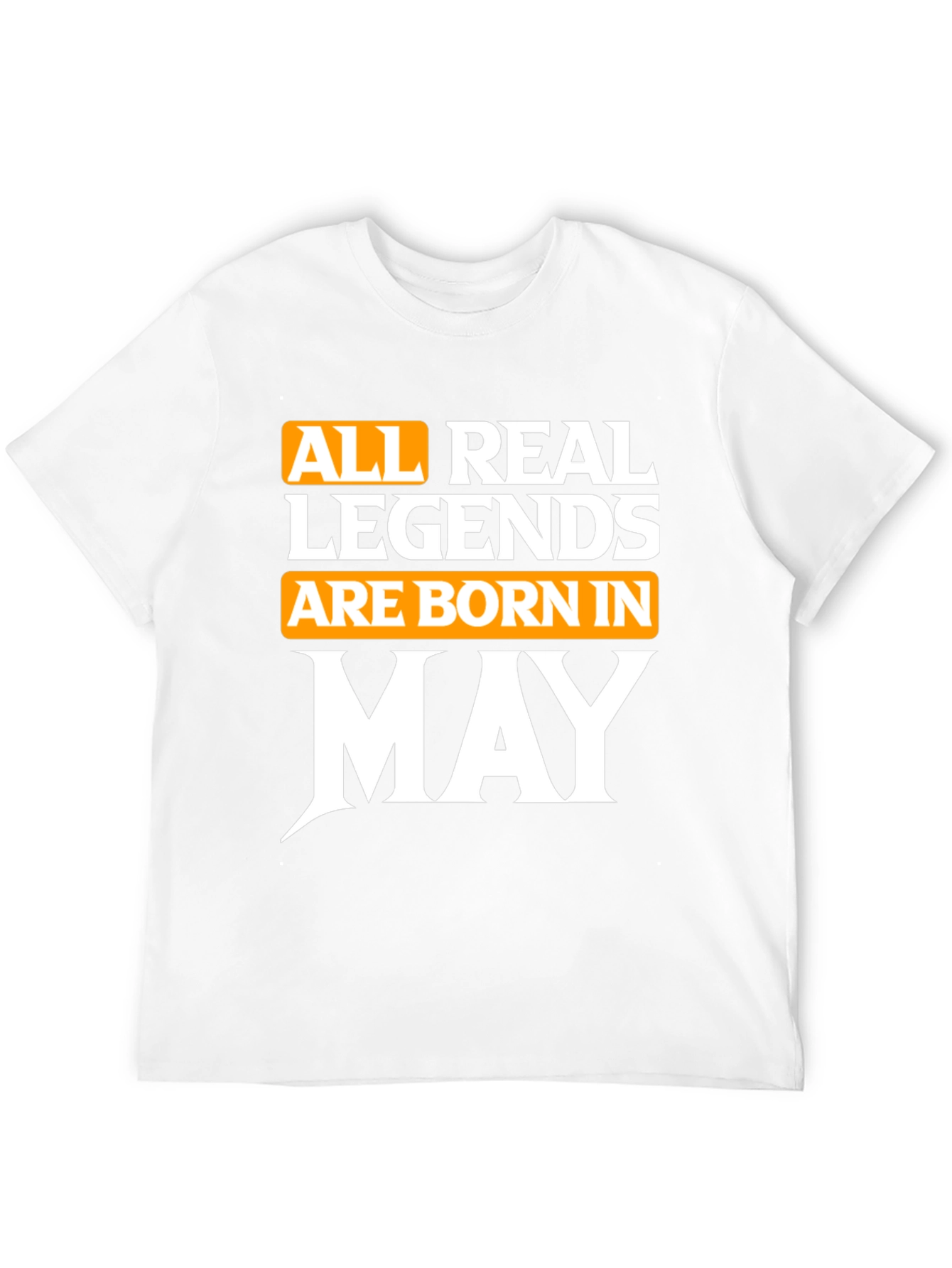 Black Born in May Legend T-Shirt view 12