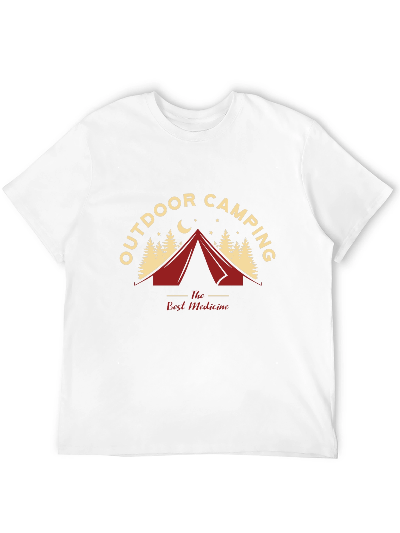 Black Outdoor Camping Graphic Tee view 12