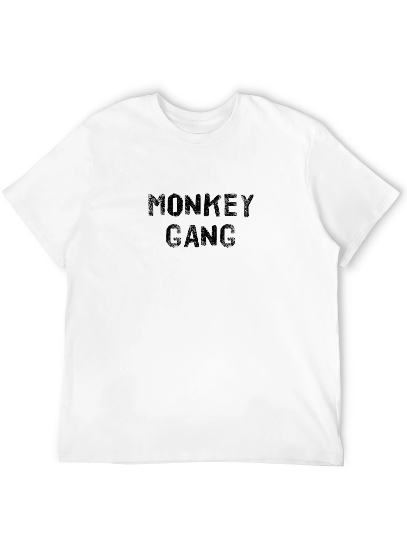 Black Monkey Gang Black Graphic T-Shirt view 12