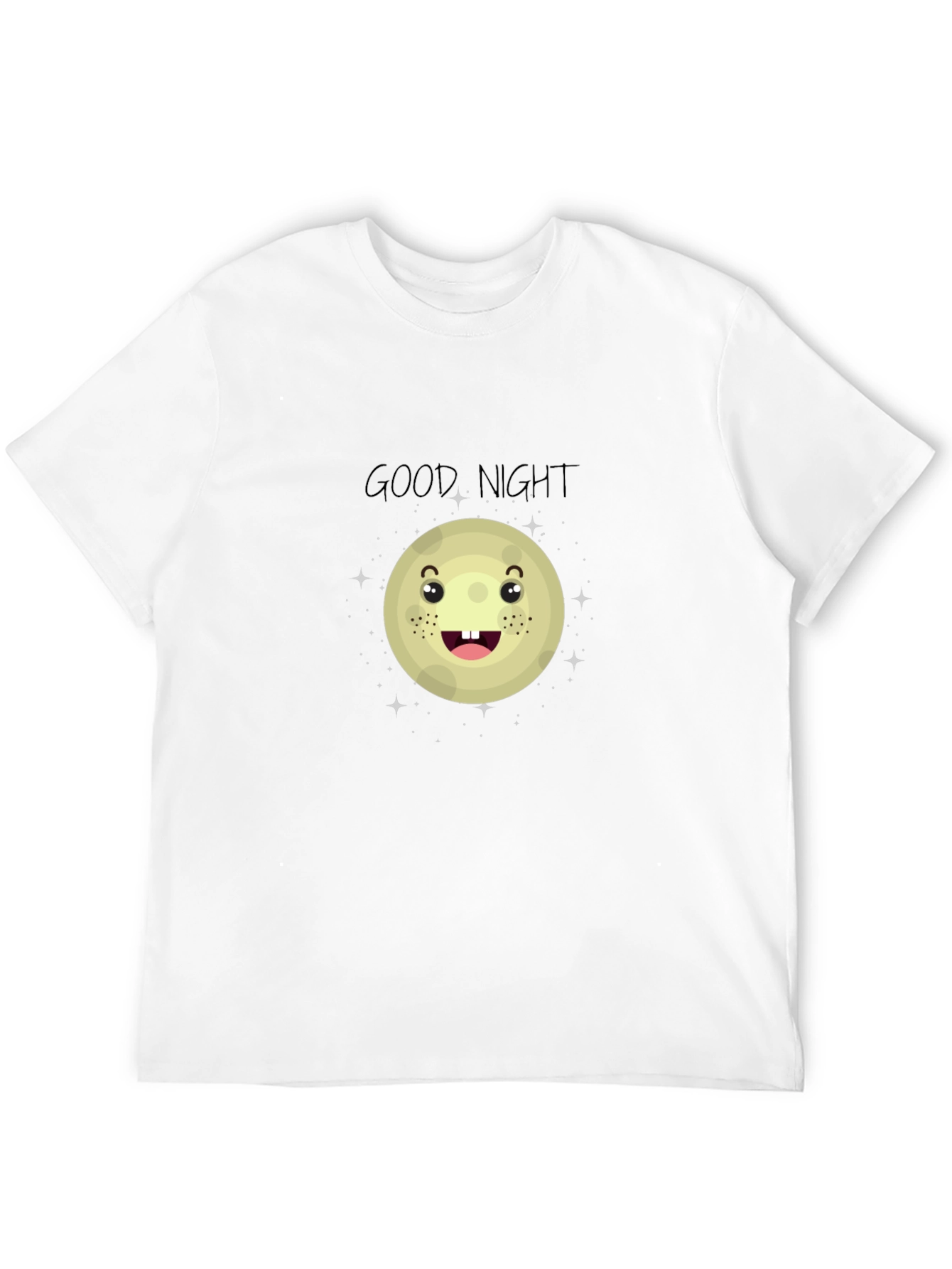 Black Good Night Moon Graphic Tee - Black view 12