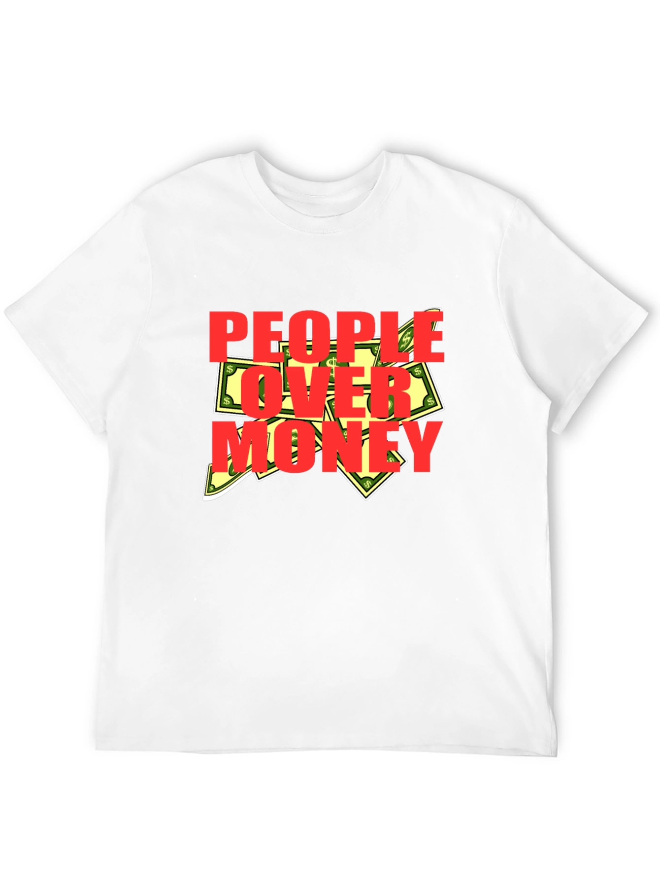 Black People Over Money Graphic T-Shirt view 12