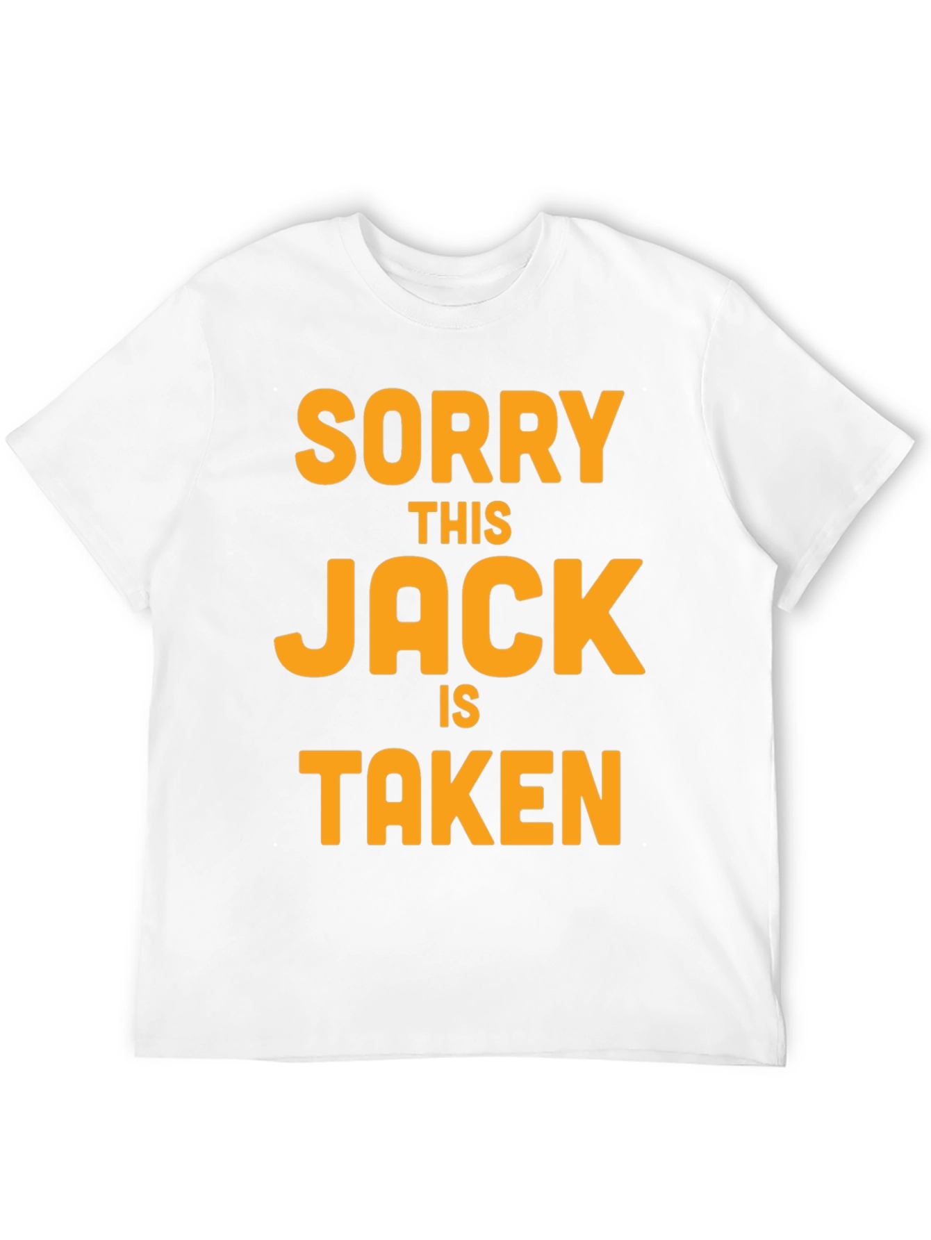 Black Sorry This Jack is Taken T-Shirt view 12