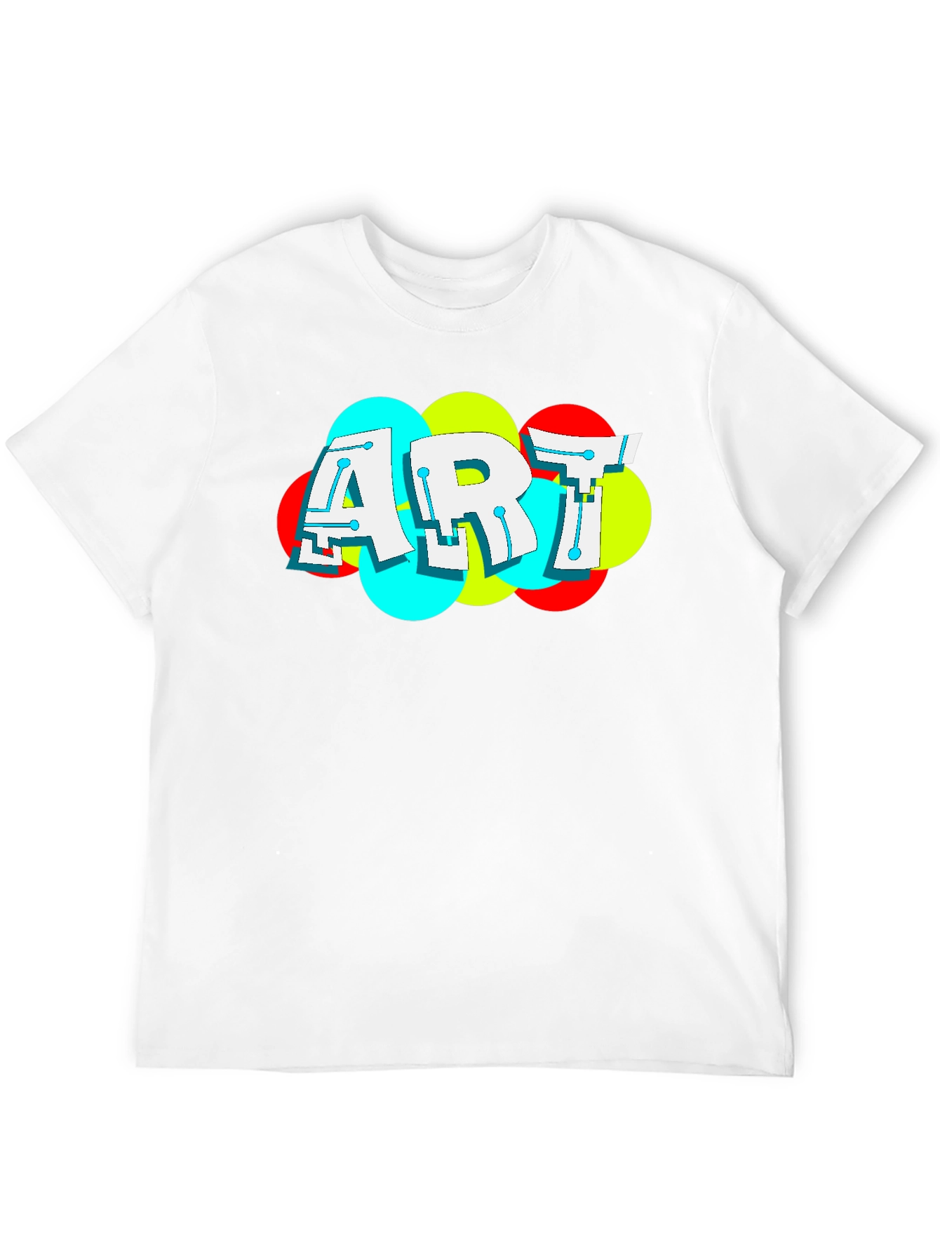 Black ART Graphic Tee - Bold Modern Design view 12