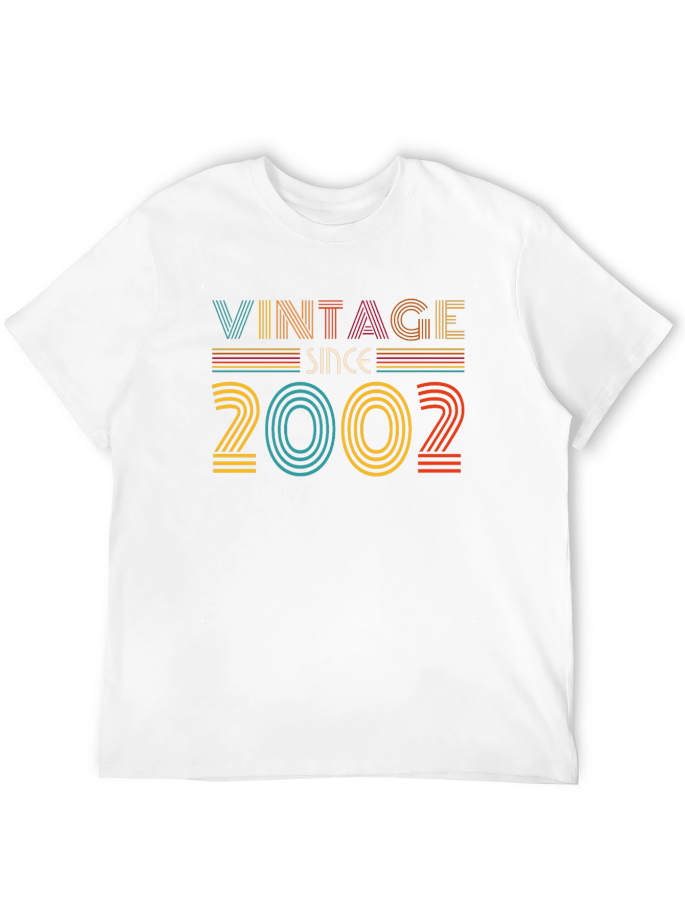 Black Vintage Since 2002 Graphic T-Shirt view 12