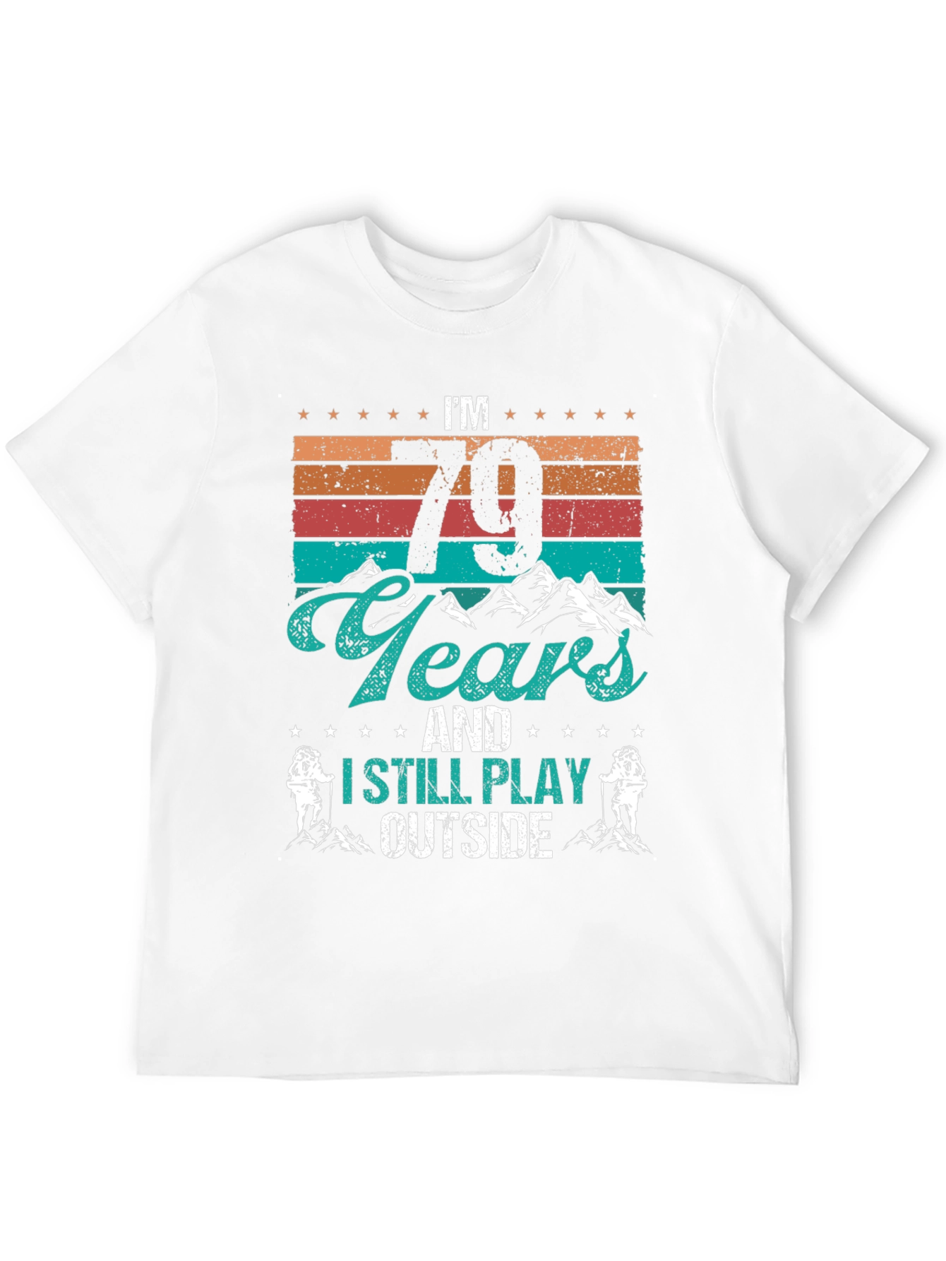 Black 79 Years and Still Play Outside Black Tee view 12