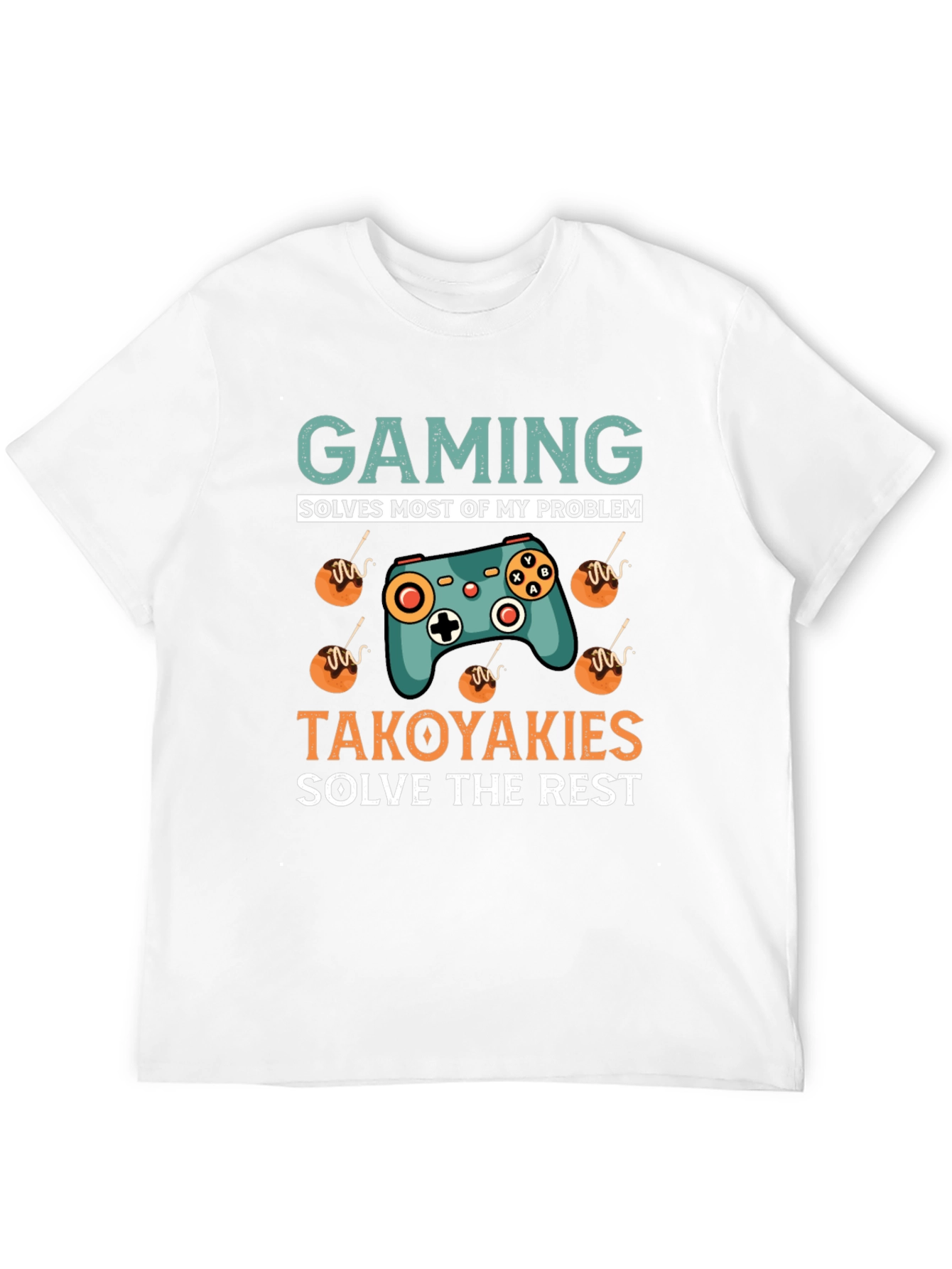 Black Gaming Solves My Problems T-Shirt view 12