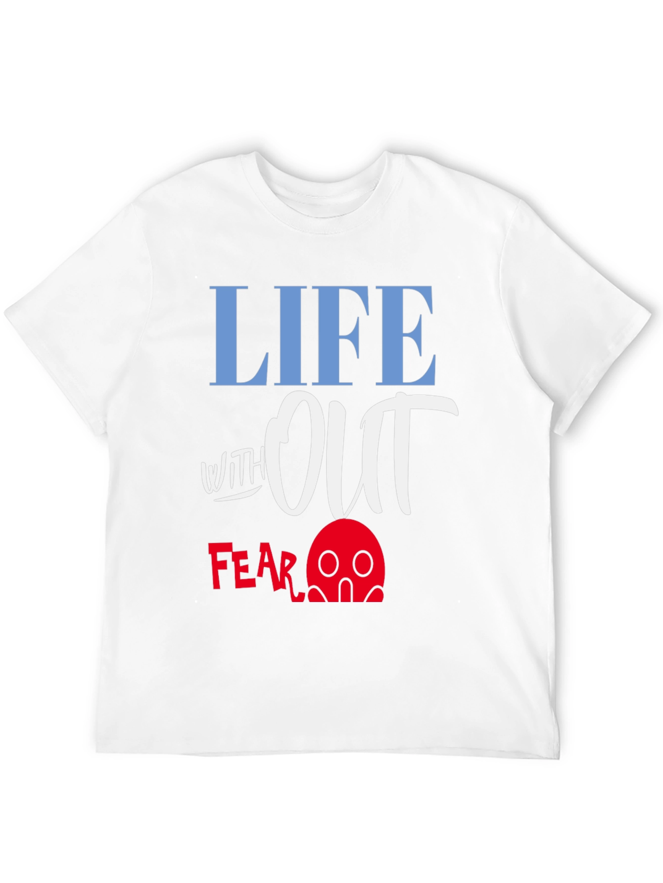 Black Life Without Fear Graphic T-Shirt view 12