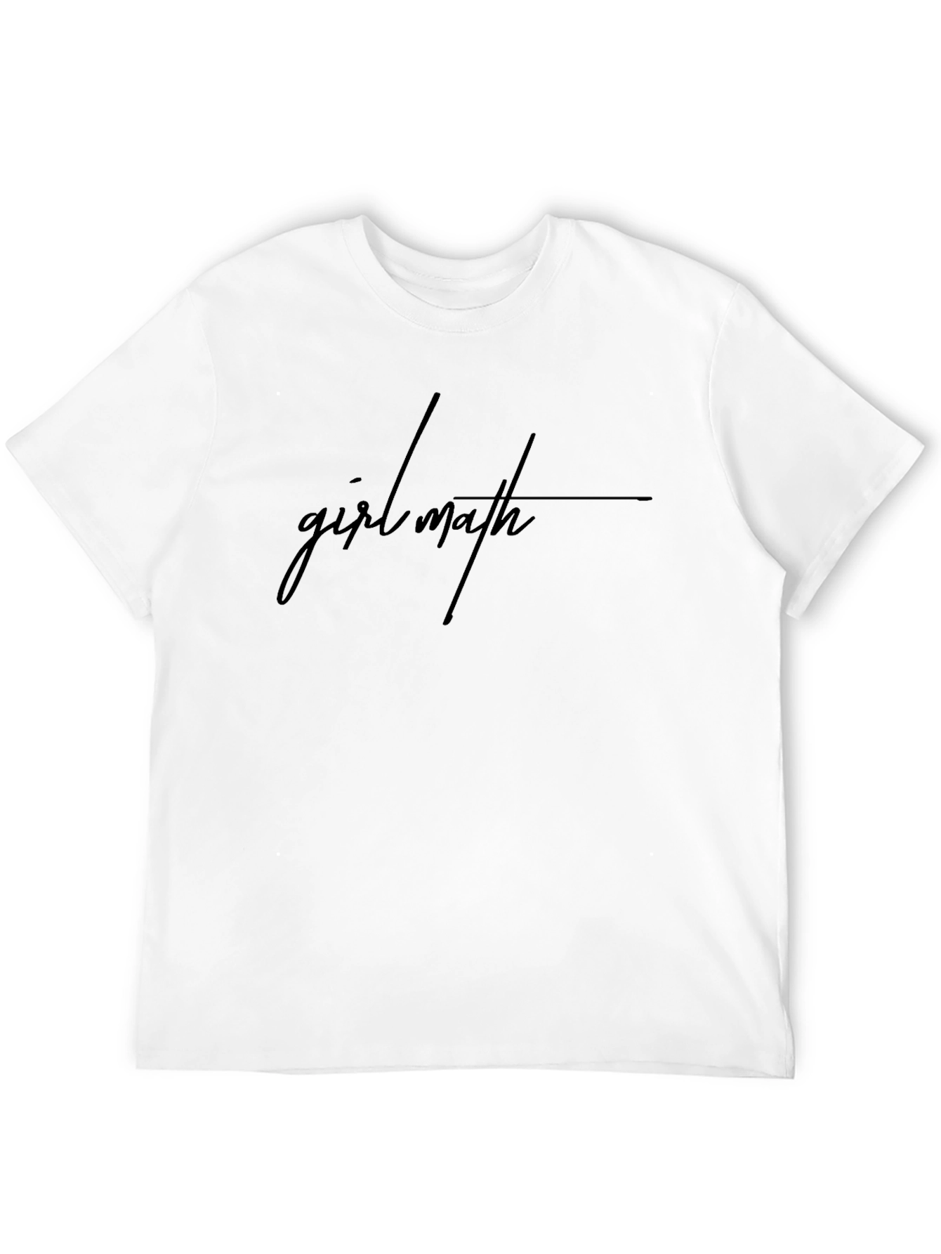 Black Girl Math Black T-Shirt, Modern Fashion Tee view 12