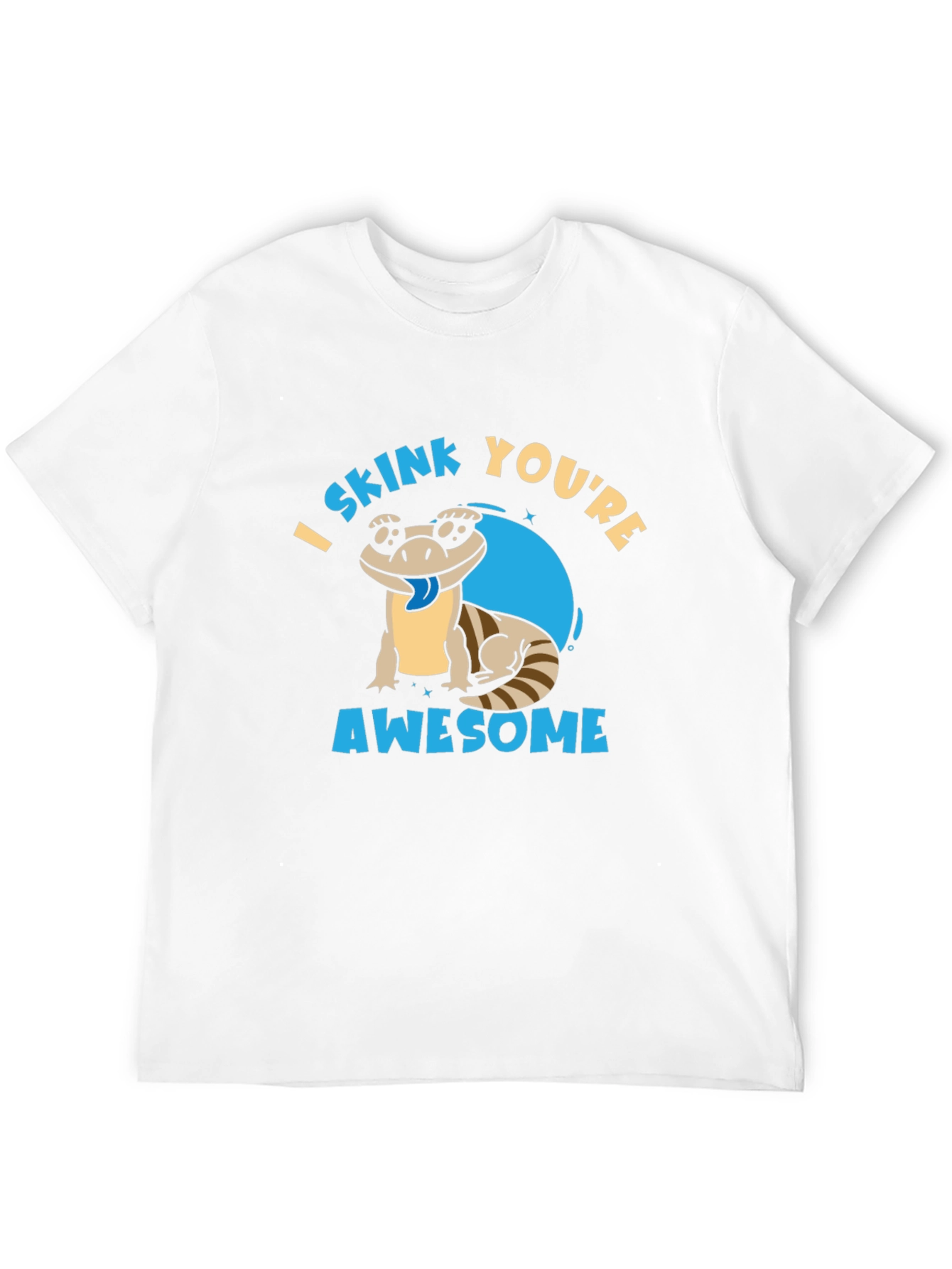 Black I Skink You're Awesome T-Shirt view 12