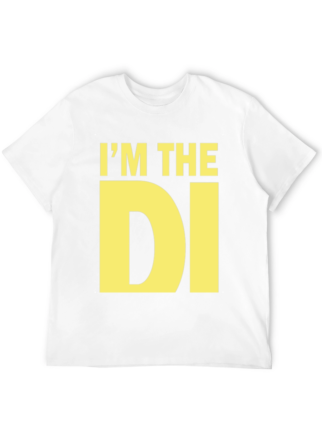 Black I'm The DI - Bold Graphic T-Shirt view 12