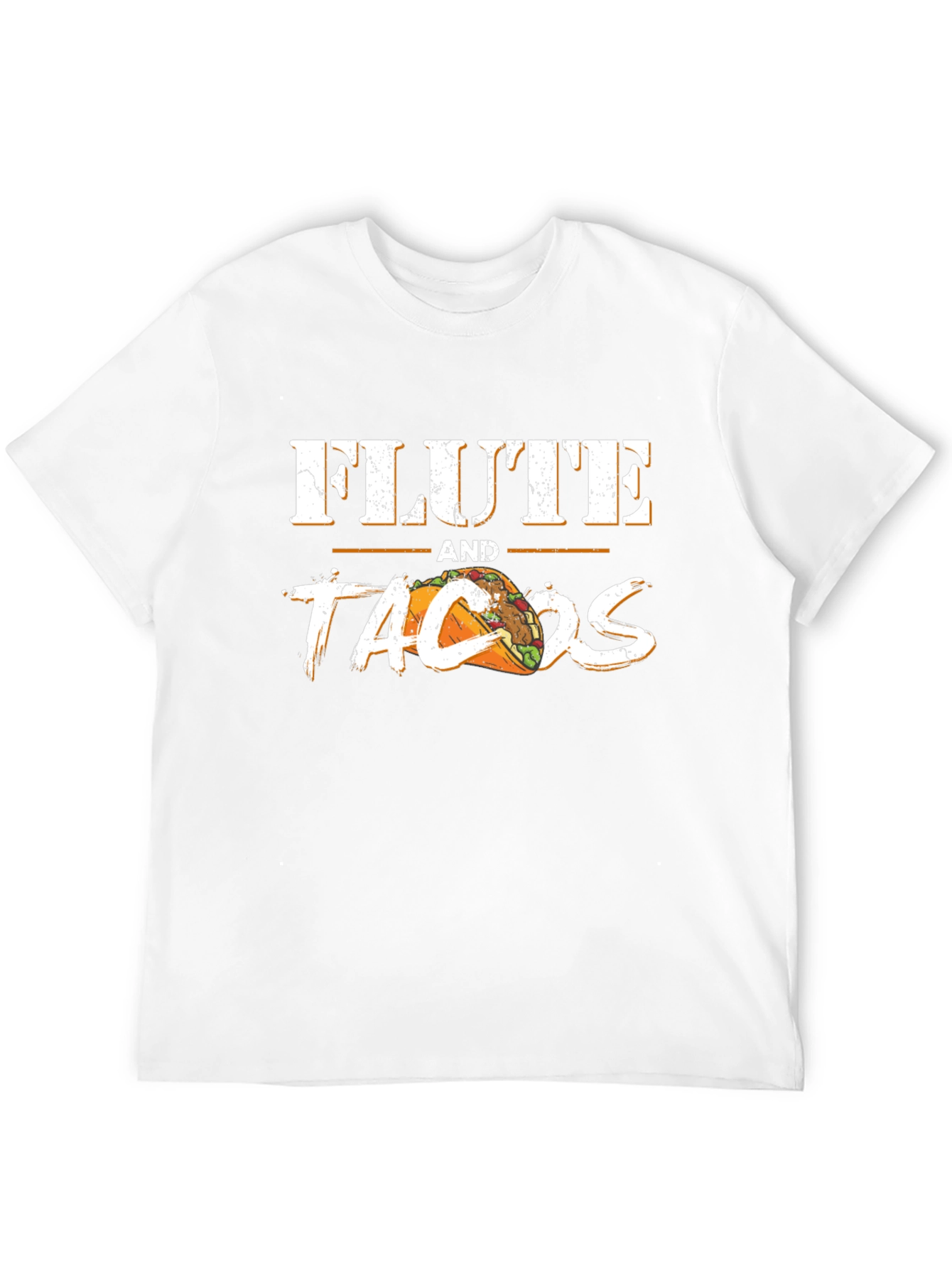 Black Flute and Tacos Black Graphic Tee view 12