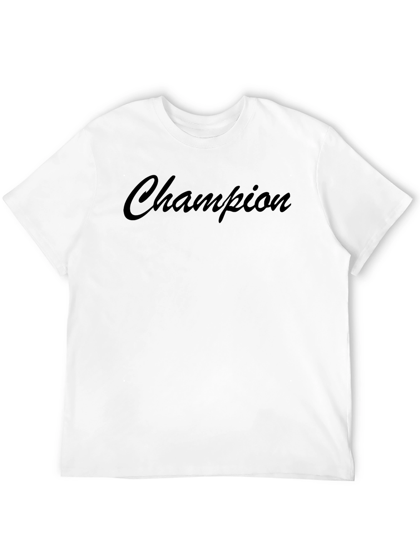 Black Champion Black T-Shirt - Modern Casual Style view 12