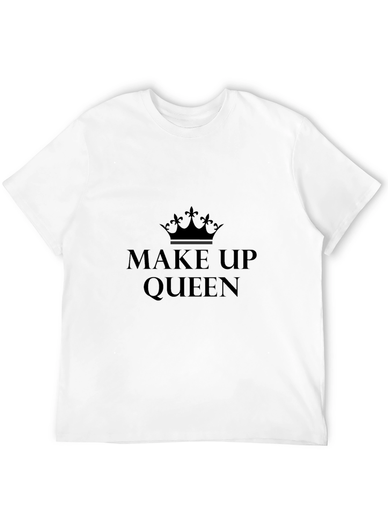 Black Make Up Queen Black T-Shirt view 12