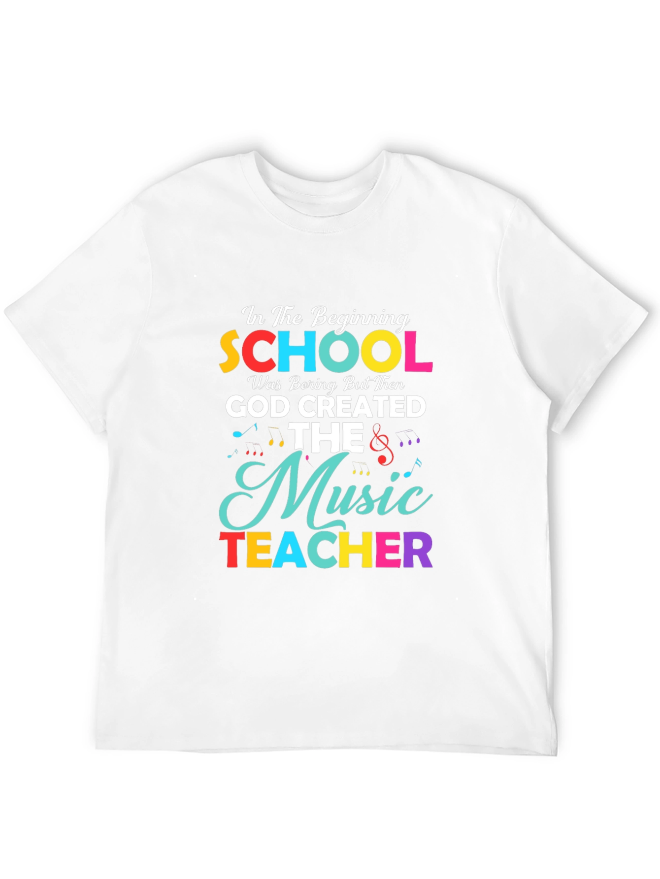 Black Music Teacher T-Shirt - School Inspiration view 12