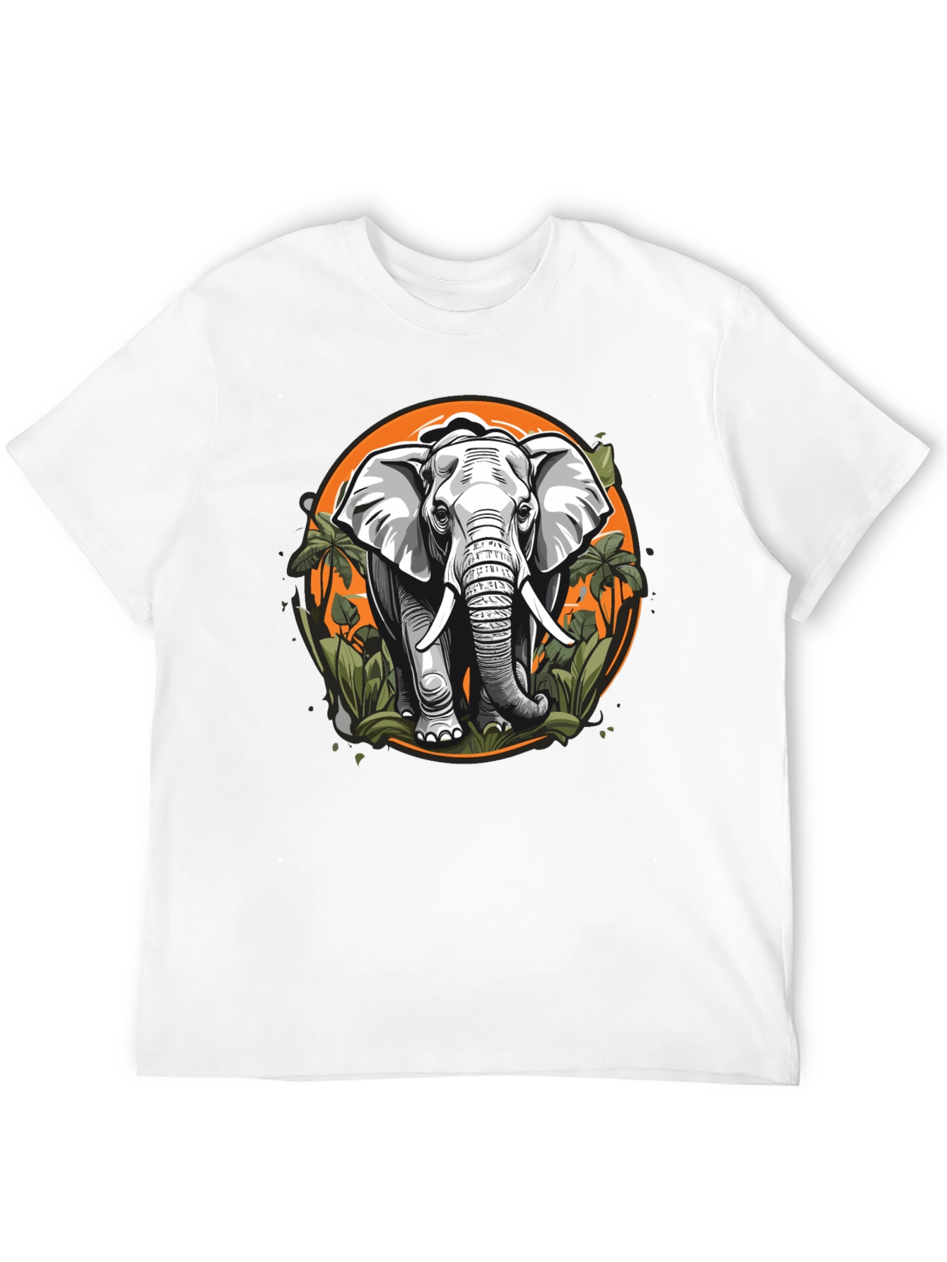 Black Elephant Graphic Tee - Nature Lover's Apparel view 12