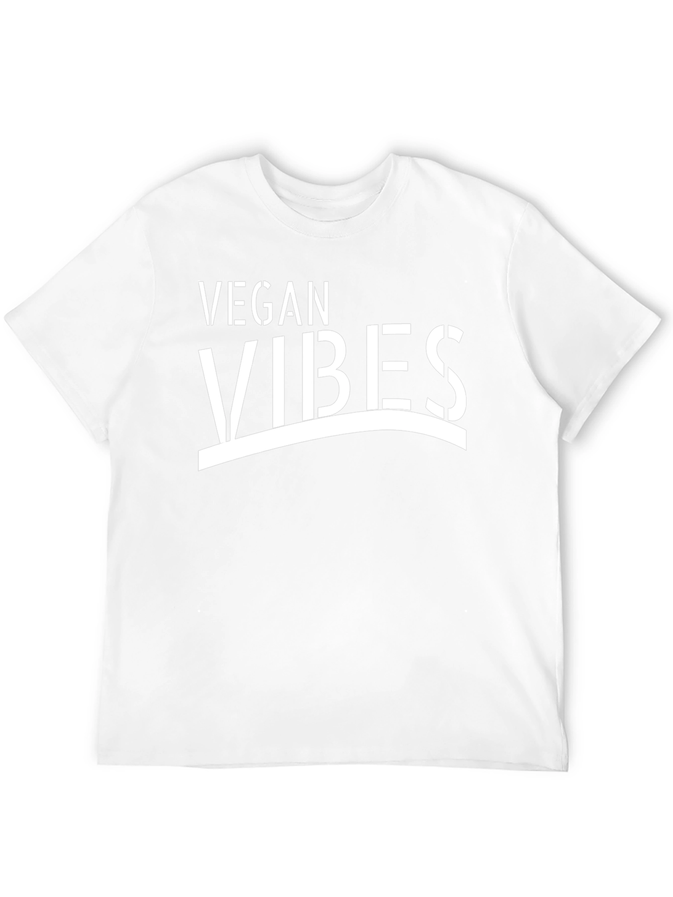 Vegan Vibes Graphic Tee - Black Unisex T-Shirt - 12