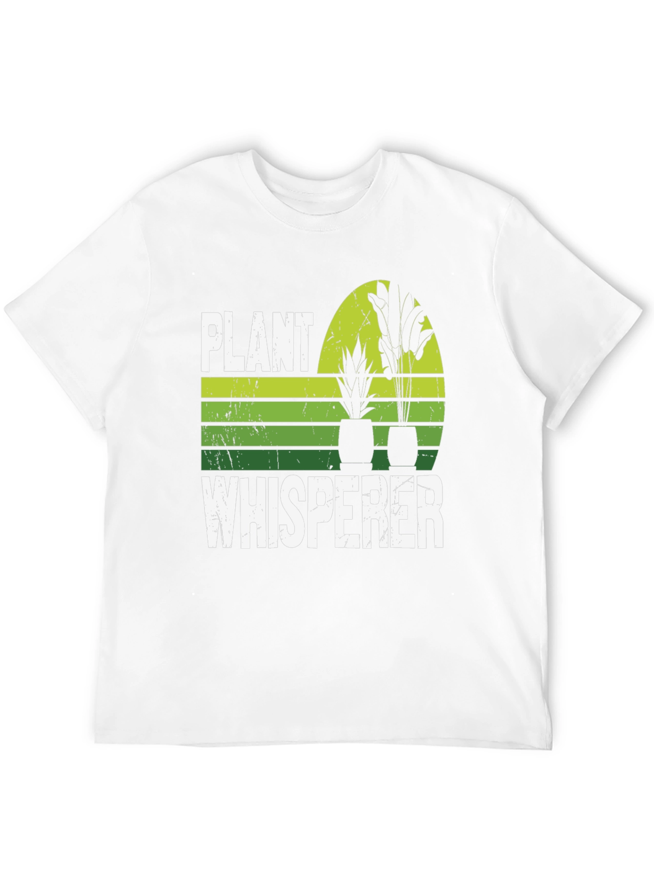 Black Plant Whisperer Graphic T-Shirt - Gardening Gift view 12