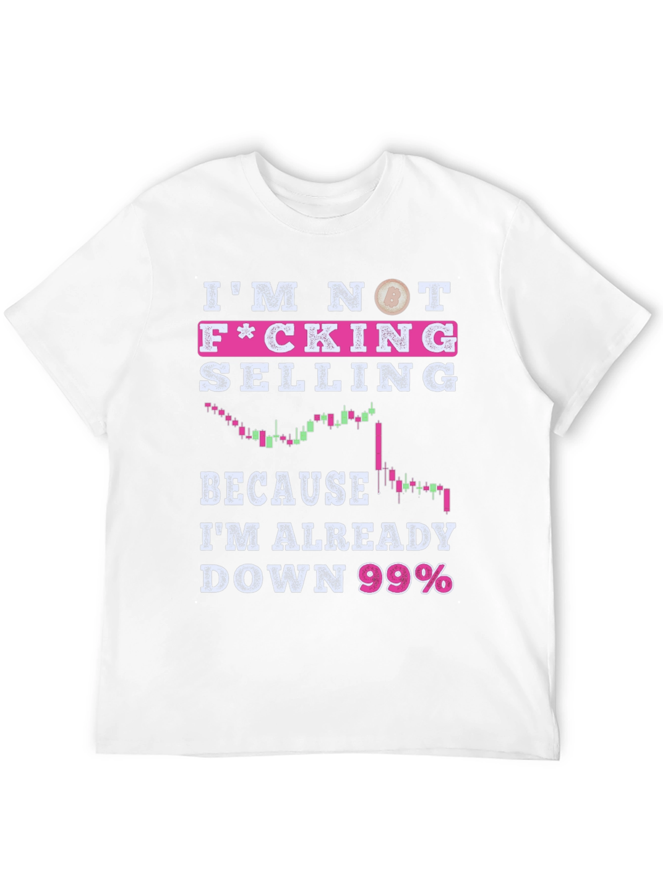 Black I'm Not F*cking Selling Black T-Shirt view 12