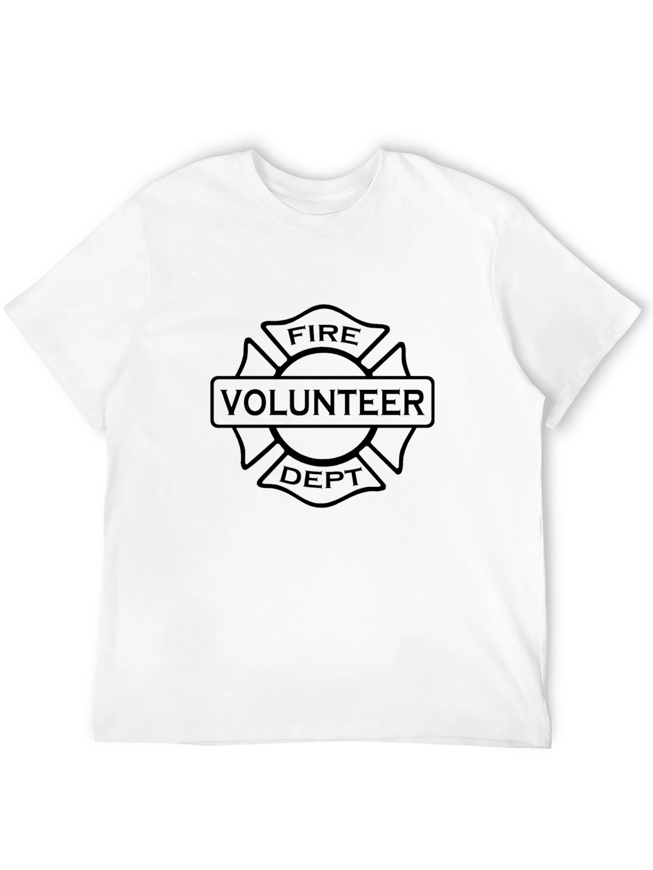 Black Fire Volunteer Dept. T-Shirt - Black view 12