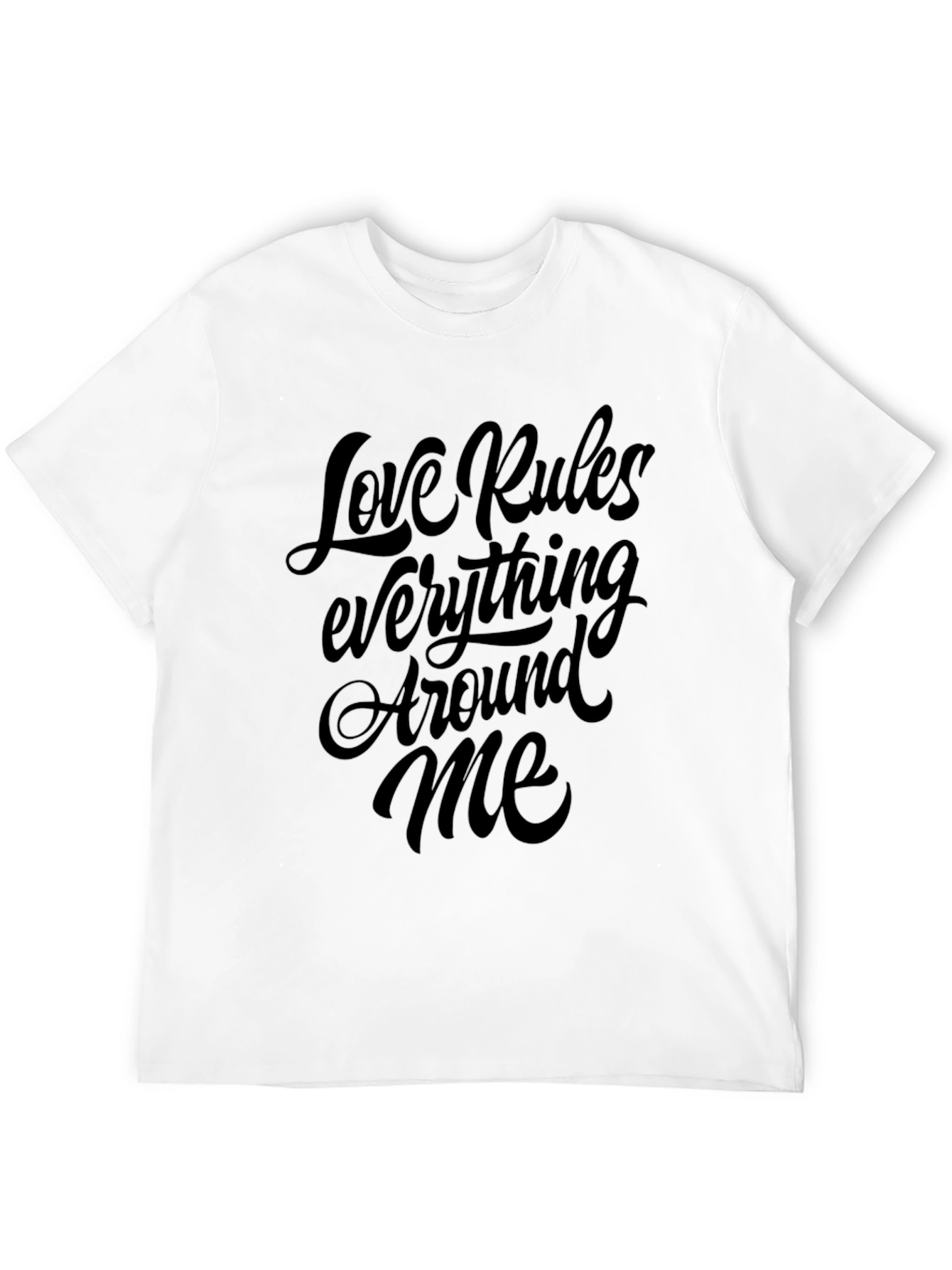 Black Love Rules Everything Around Me Graphic Tee view 12