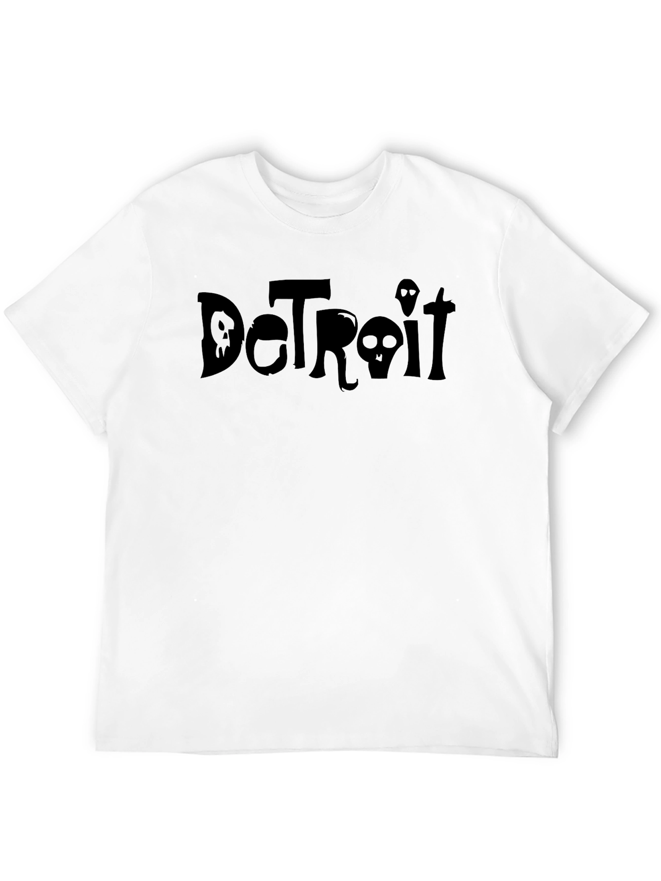 Black Detroit Graphic Tee - Dark Humor view 12