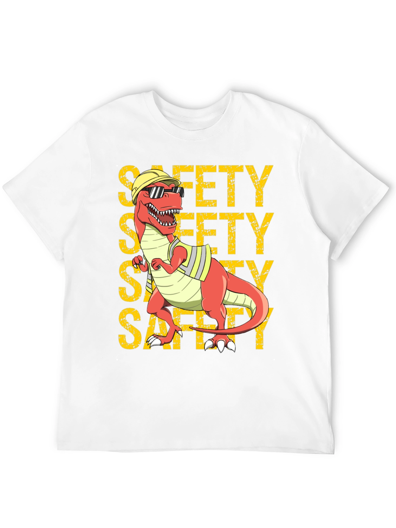 Black Safety Dino T-Shirt view 12