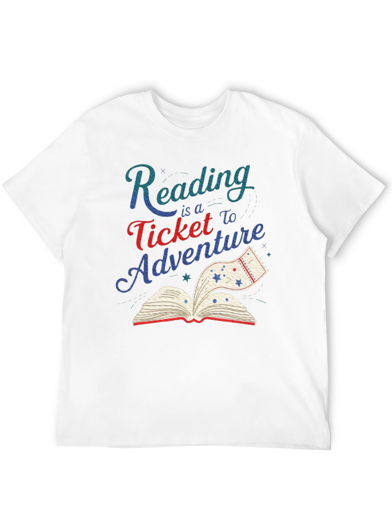 Black Reading Adventure Graphic Tee view 12