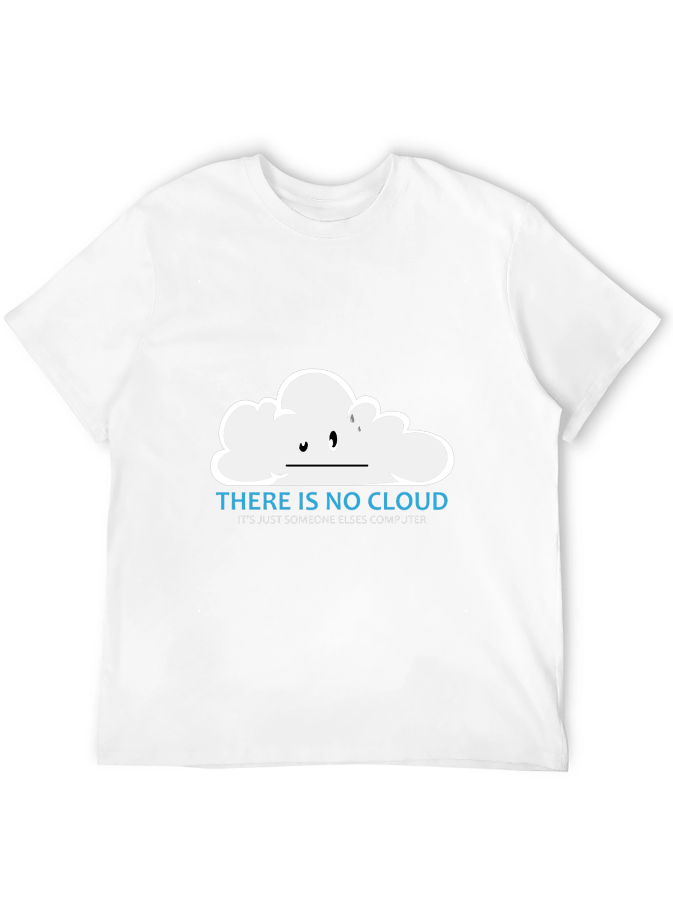 Black No Cloud Funny Tech T-Shirt - Programmer Gift view 12