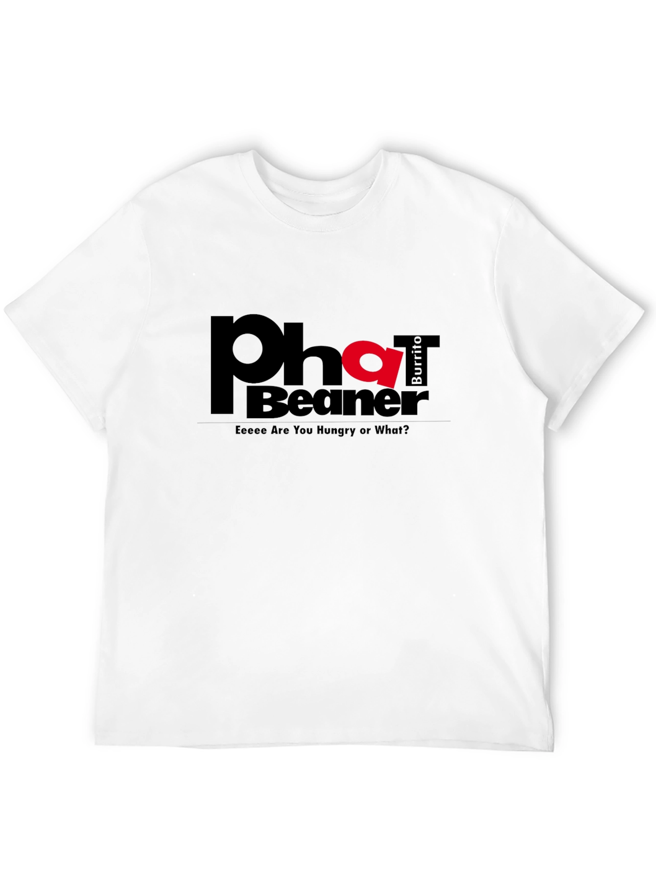 Black Phat Beaner Burrito Graphic T-Shirt view 12