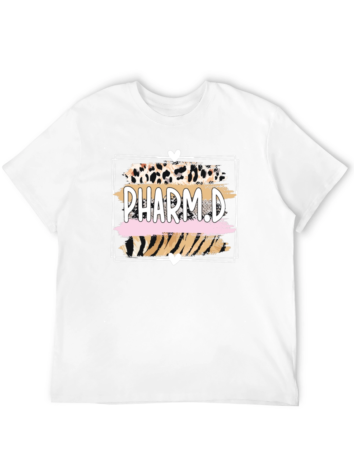 Black Pharm.D Leopard Print T-Shirt view 12
