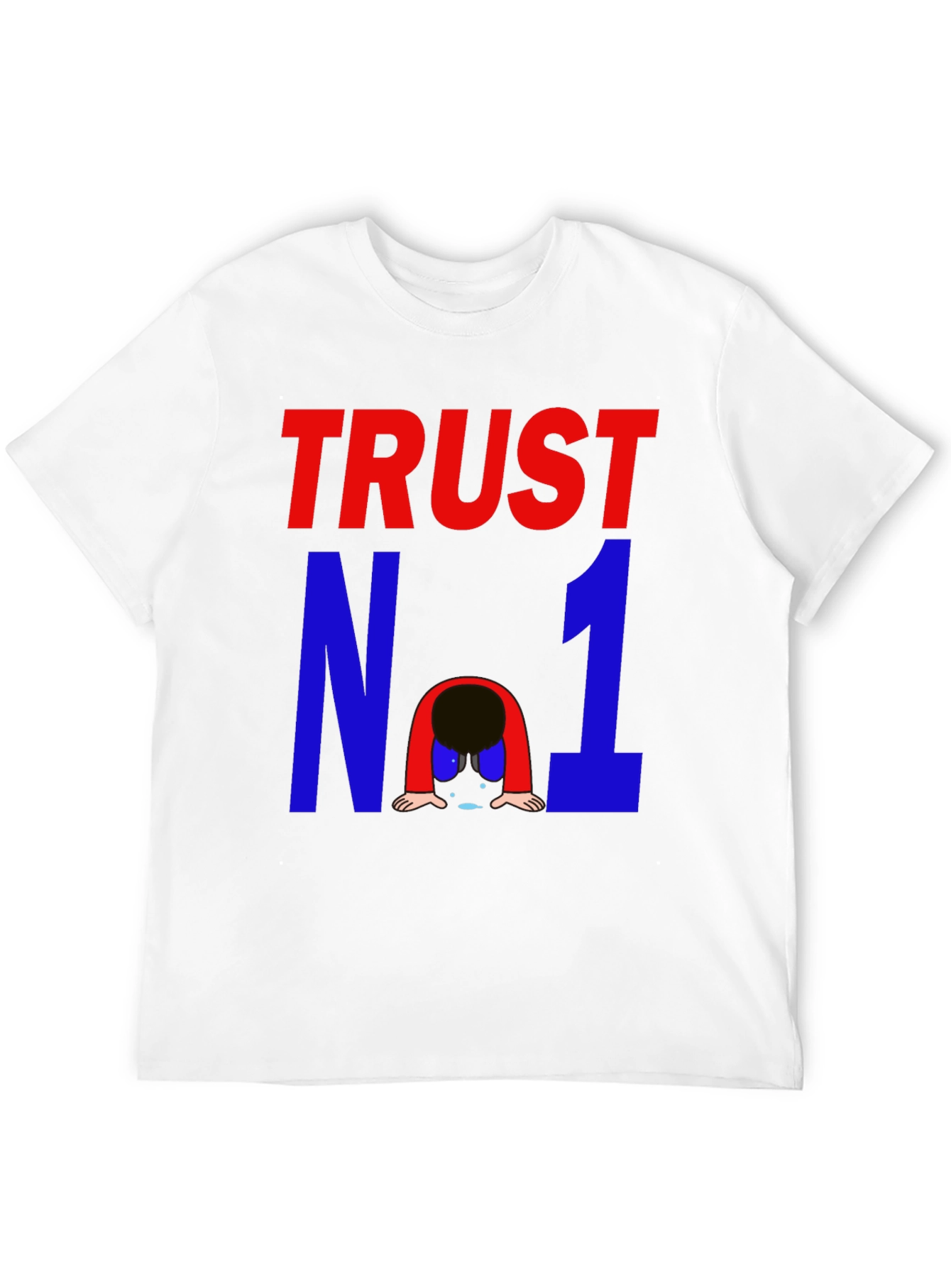 Black Trust No One Graphic Tee - Mens view 12