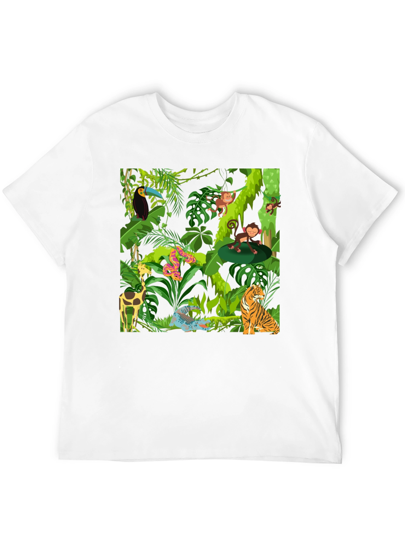 Black Jungle Adventure T-Shirt view 12