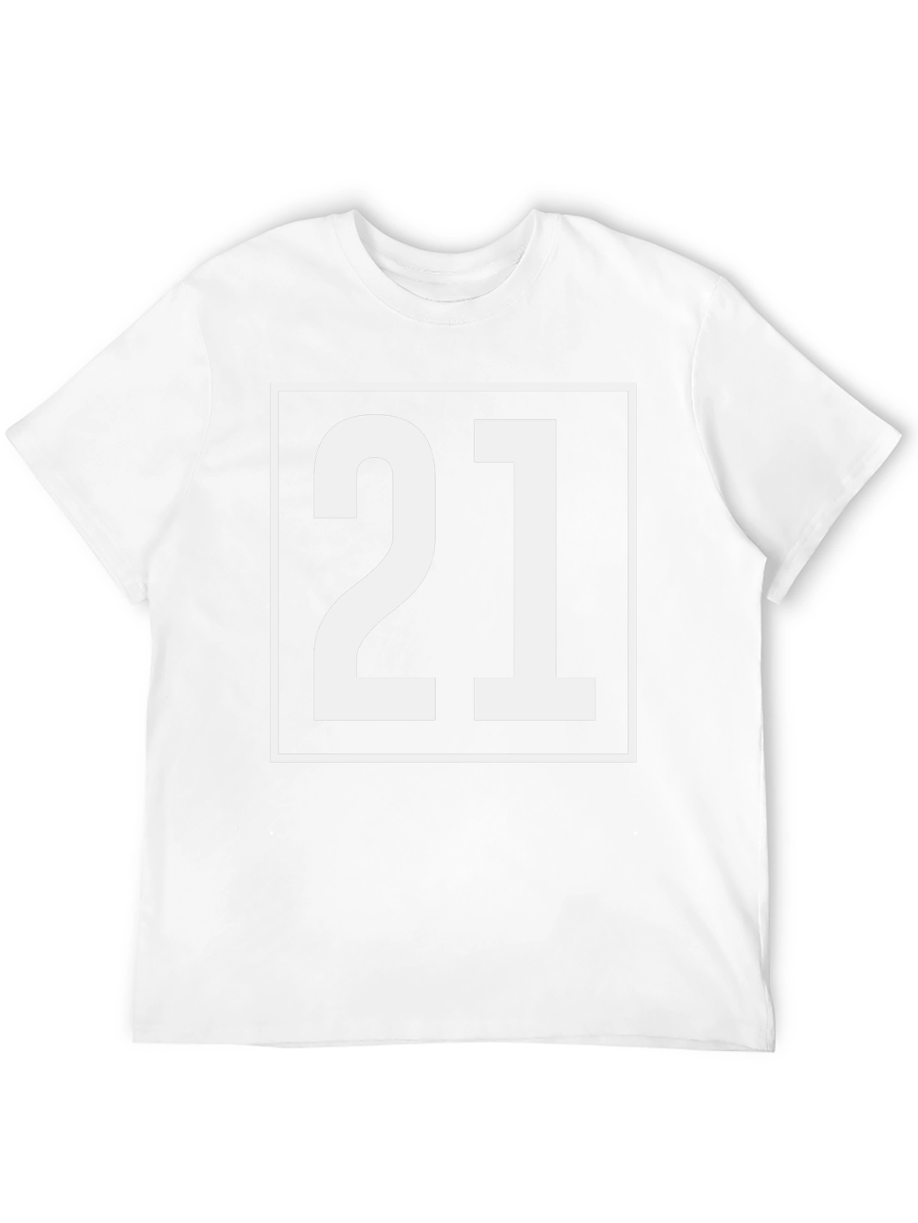 Black Bold 21 Graphic Tee - Classic Black T-Shirt view 12