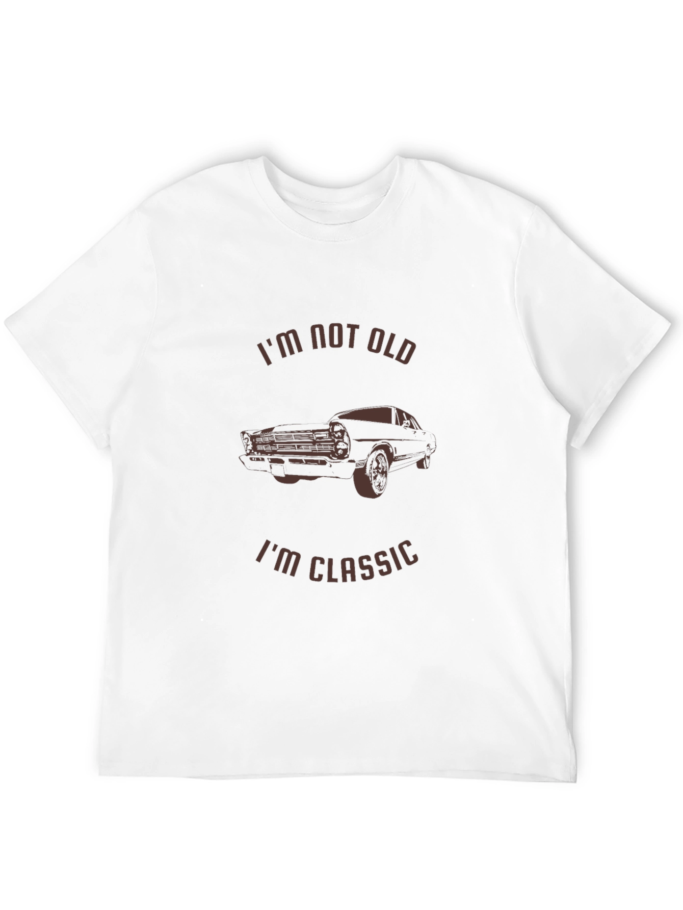 Black I'm Not Old I'm Classic Car T-Shirt view 12