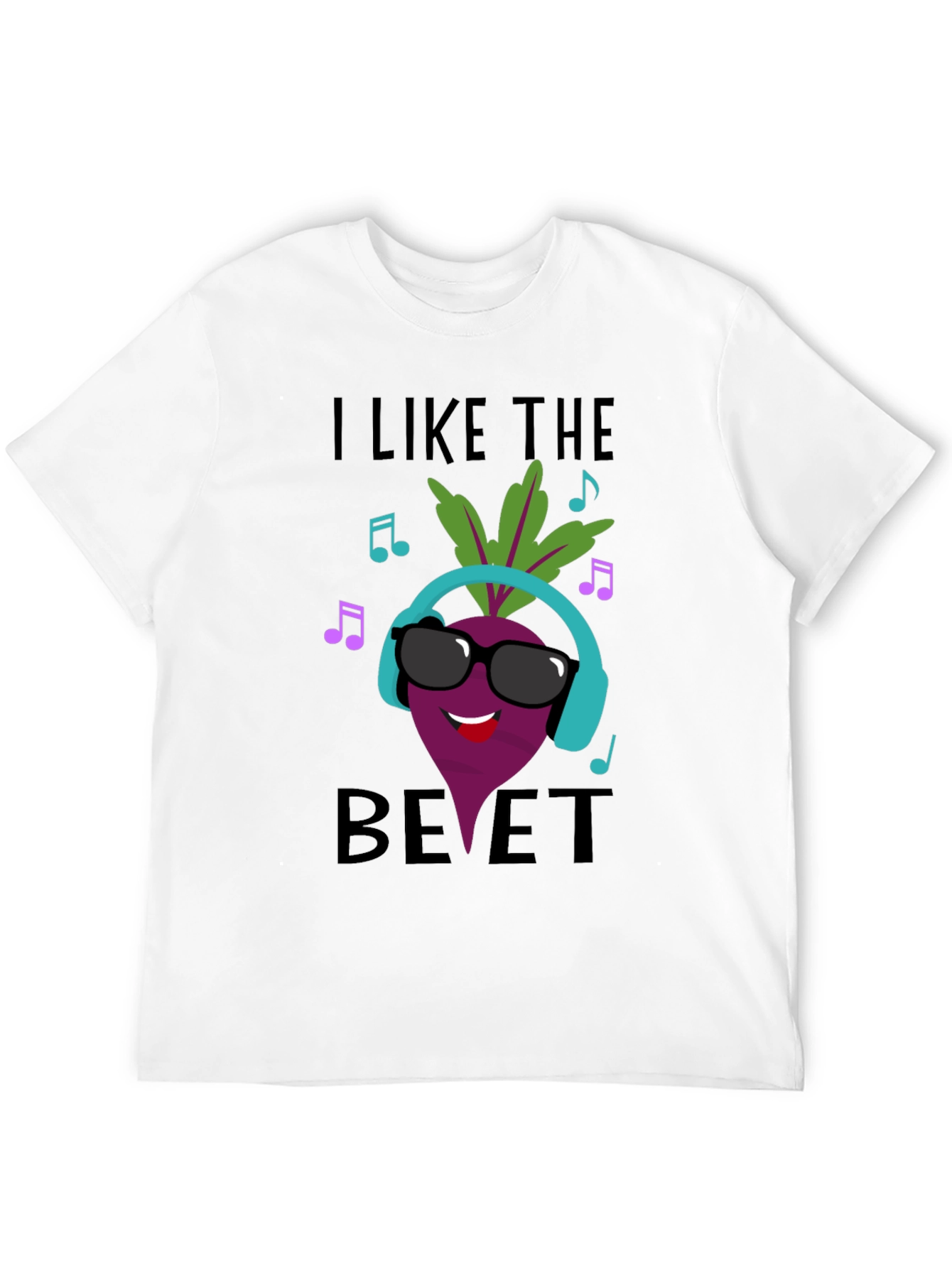 Black I Like The Beet T-Shirt view 12