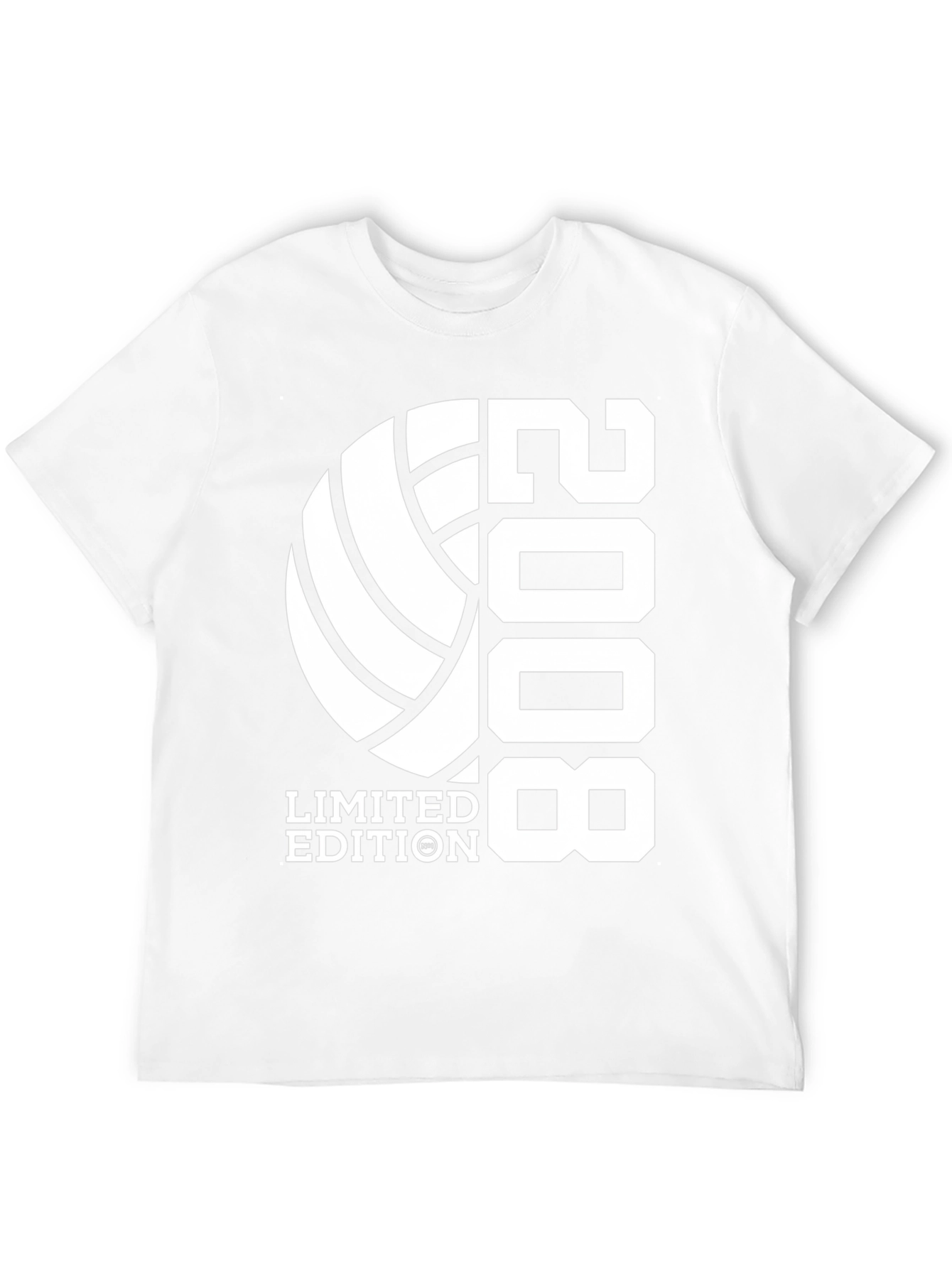 Black Volleyball Limited Edition 2008 Graphic T-Shirt view 12