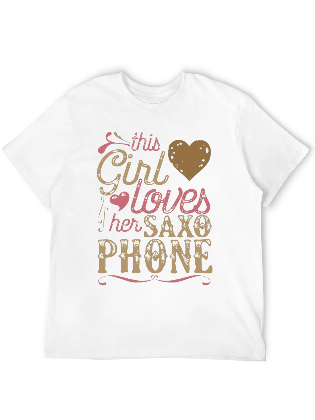 Black Girl Loves Saxophone T-Shirt Funny Music Tee view 12