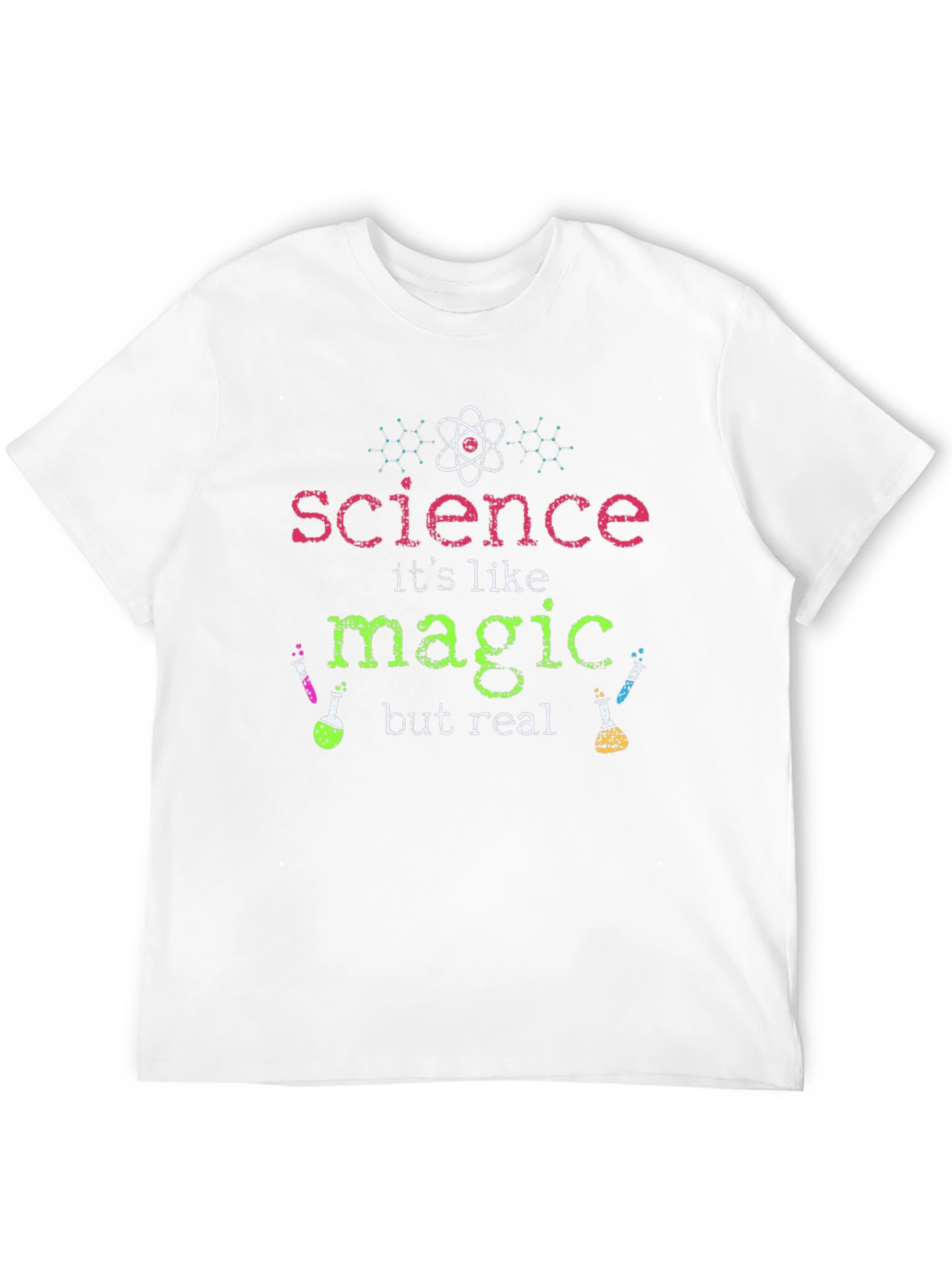 Black Science Magic T-Shirt - Funny Science Tee view 12