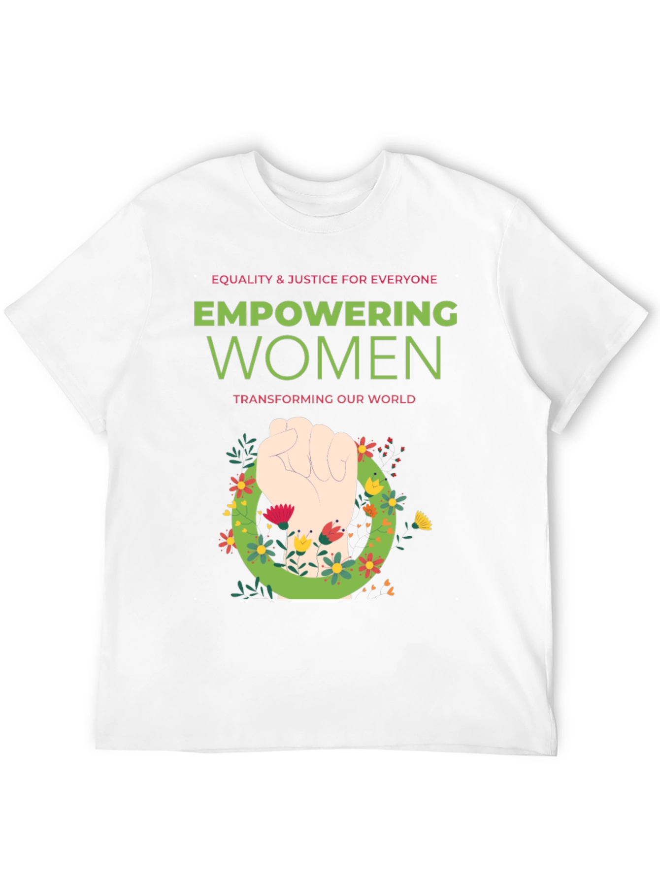 Black Empowering Women T-Shirt - Equality and Justice Tee view 12