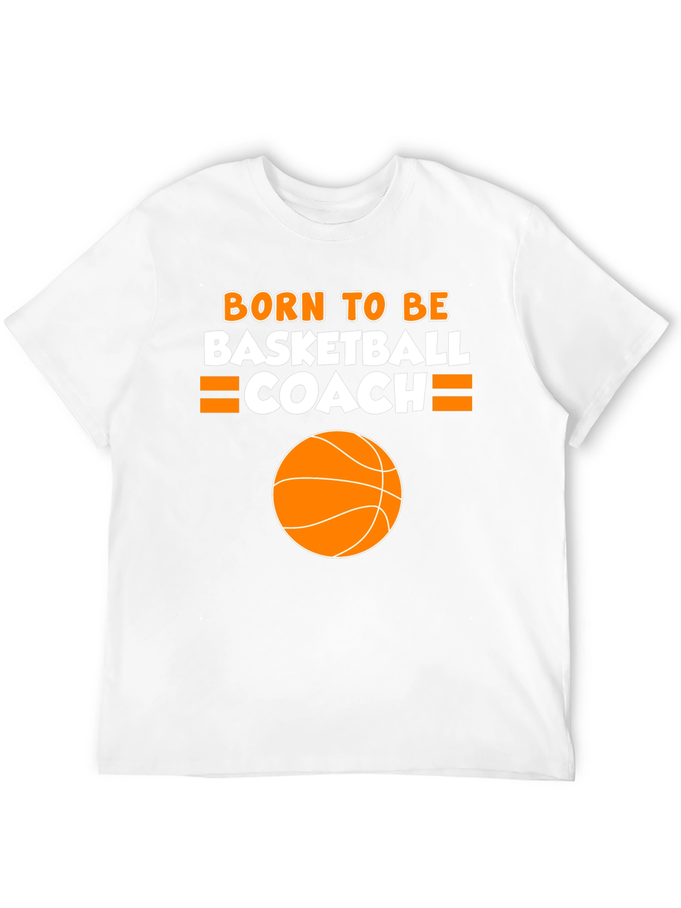 Black Born to be Basketball Coach T-Shirt view 12