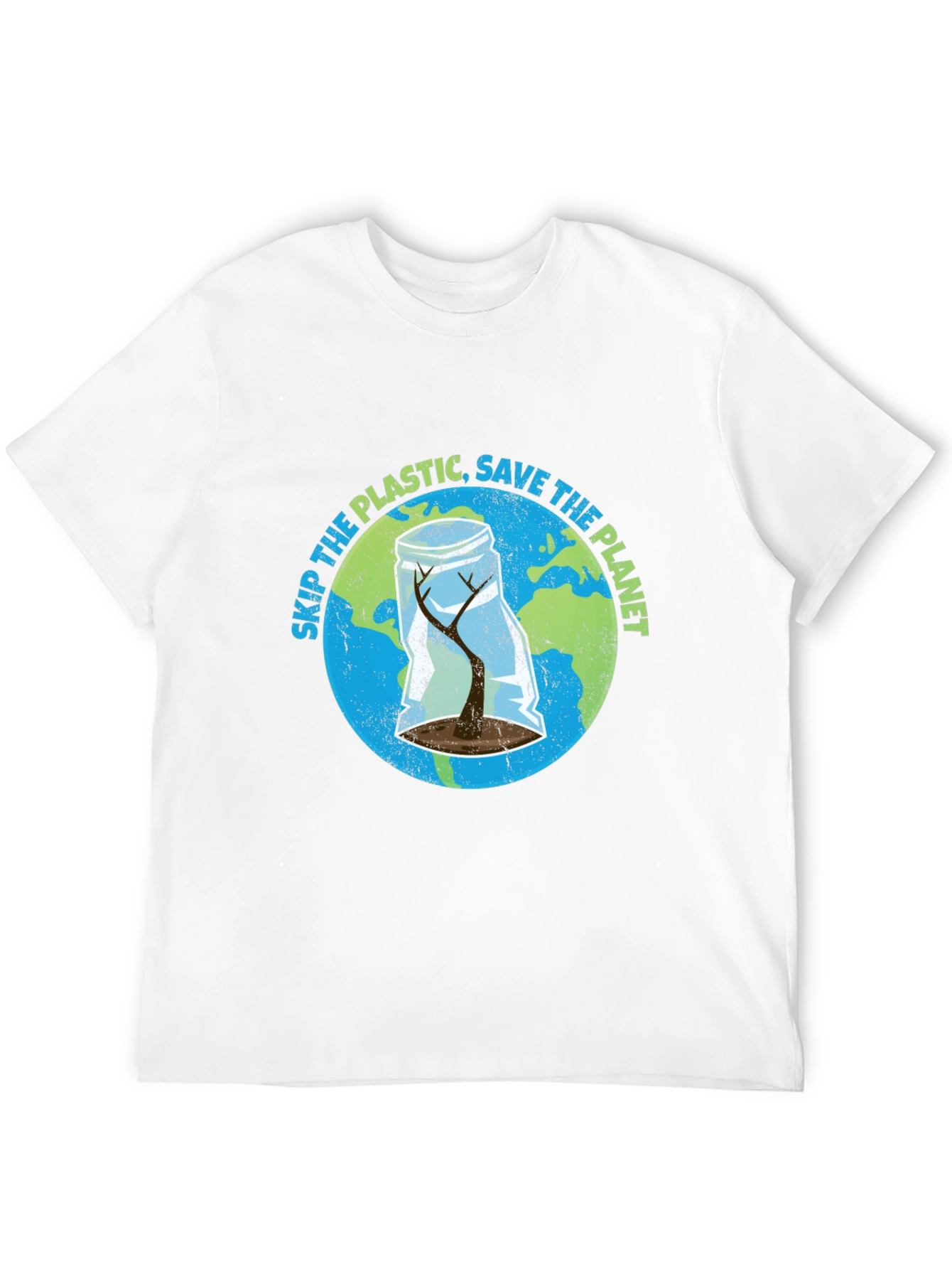 Black Save The Planet Graphic T-Shirt view 12