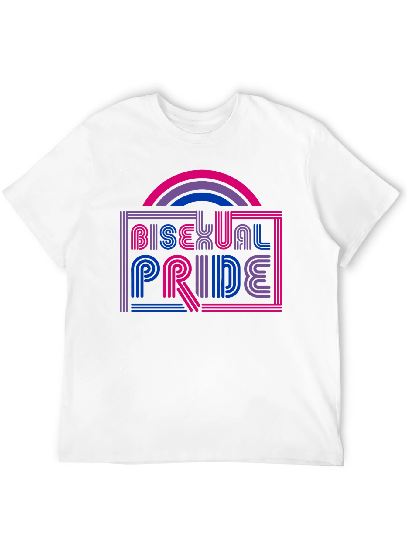 Bisexual Pride T-Shirt - LGBTQ+ Graphic Tee - 12