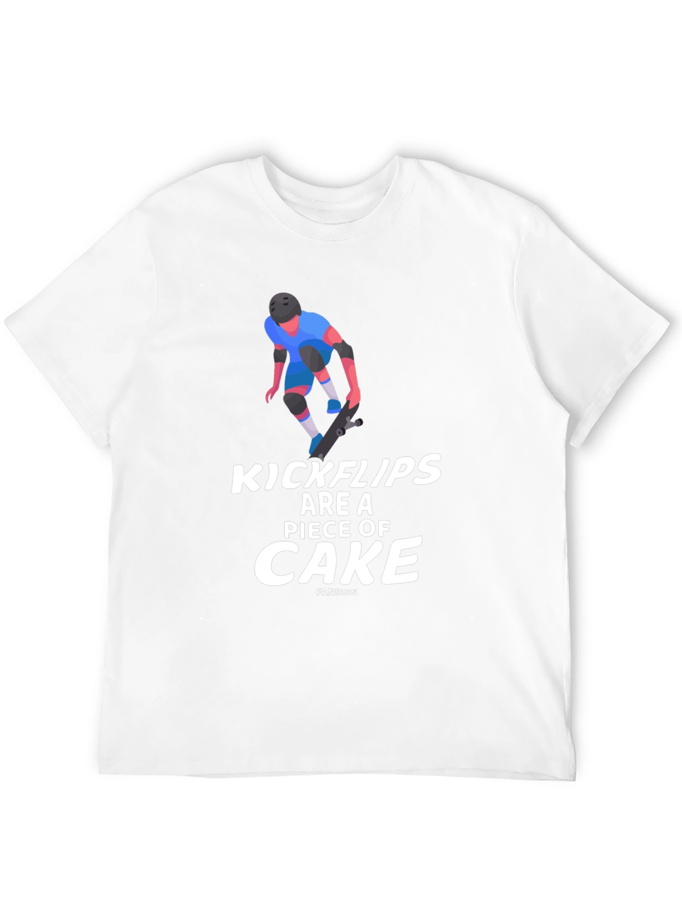 Black Kickflips Cake Graphic Tee - Skater Style view 12