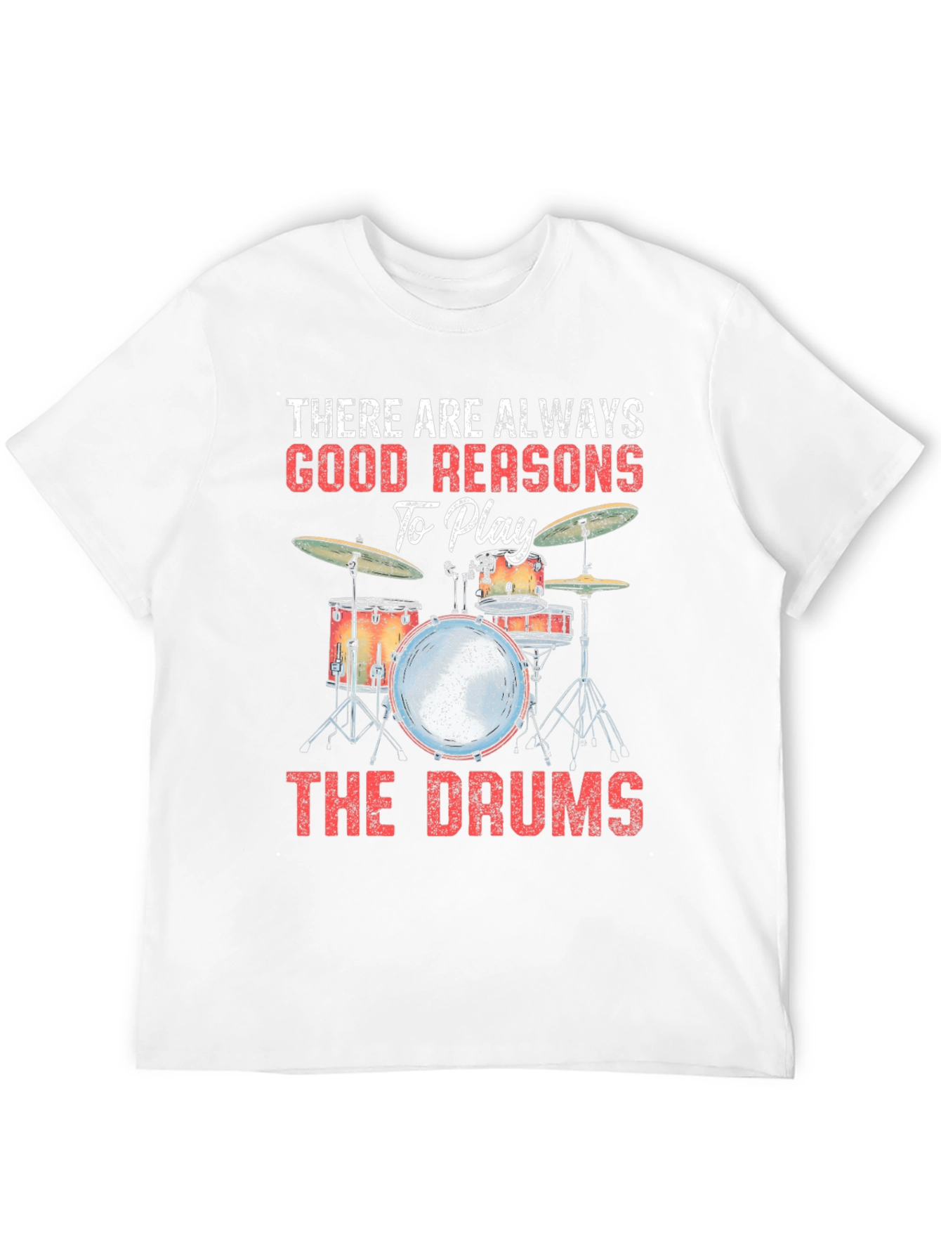 Black Drummer T-Shirt: There Are Always Good Reasons view 12