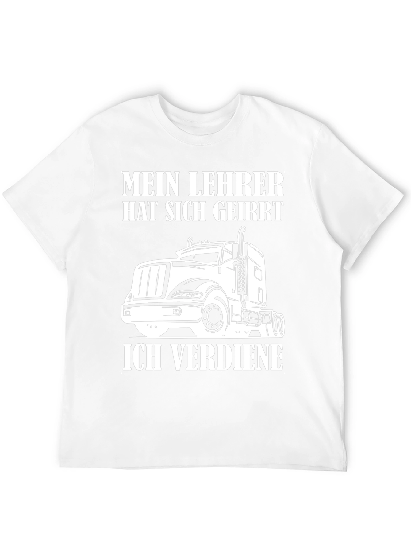 Black Truck Driver T-Shirt - Mein Lehrer Hat Sich Geirrt view 12