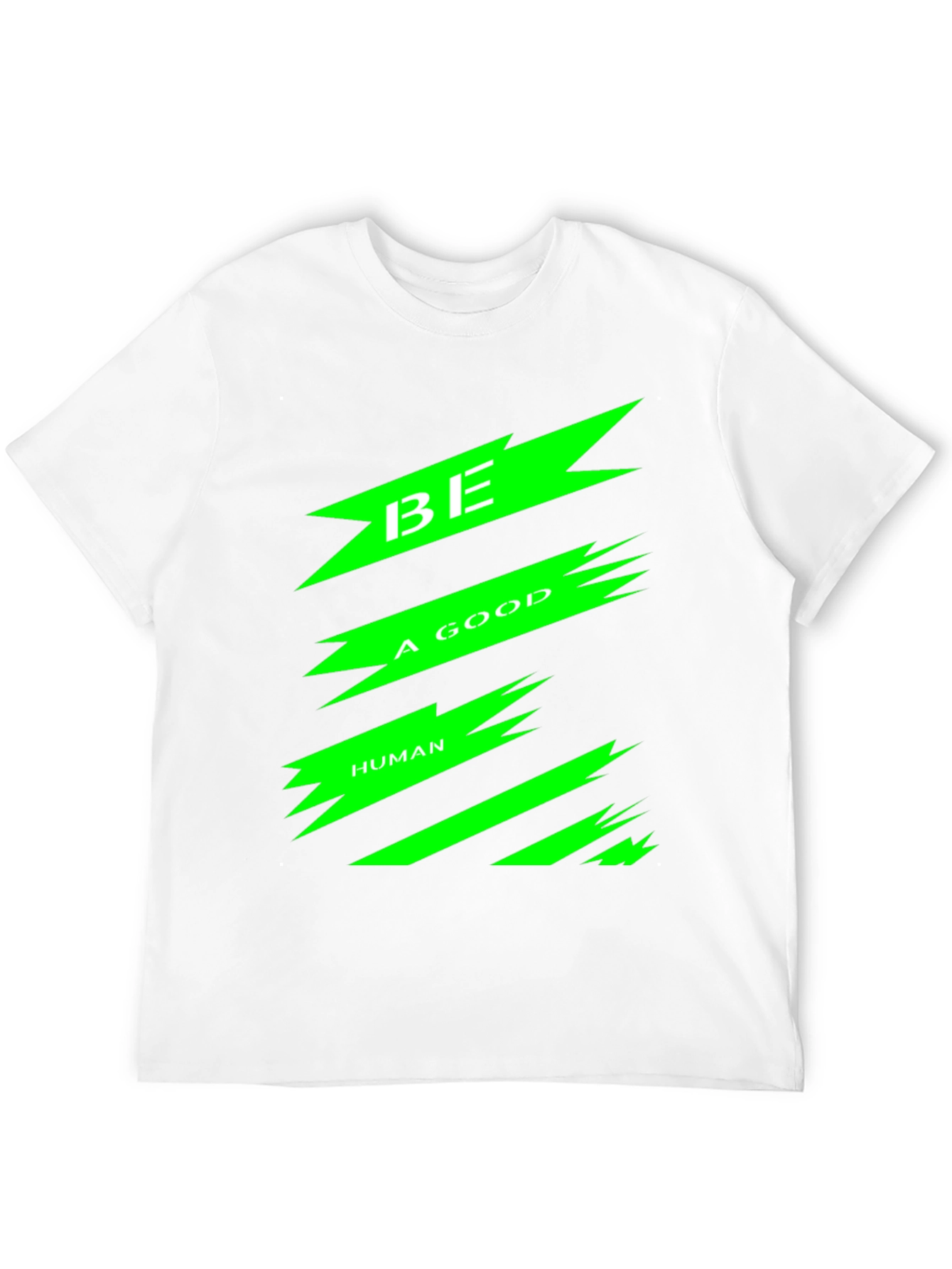 Black Be A Good Human Graphic Tee view 12