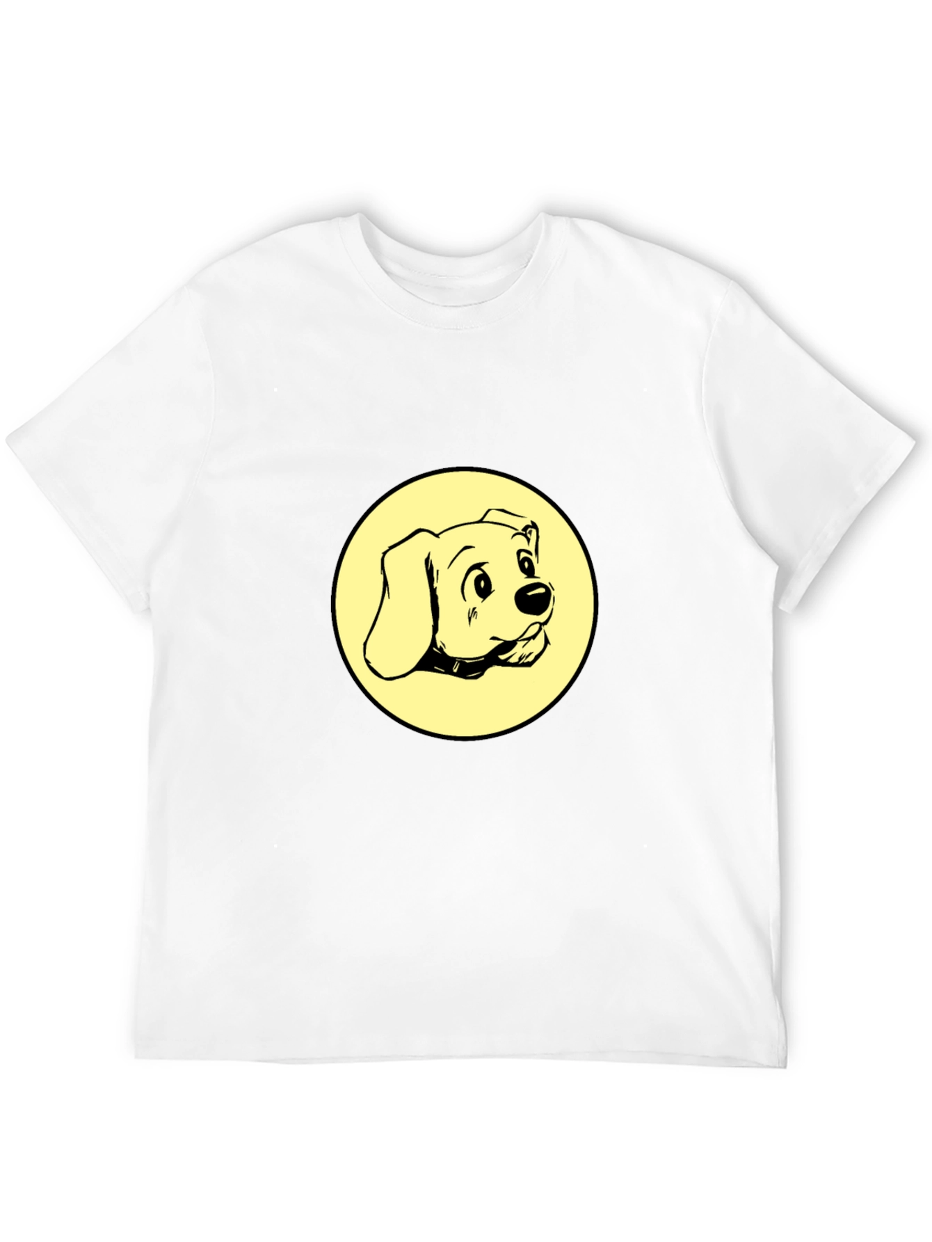 Black Dog Graphic Tee - Black Cotton Comfort view 12